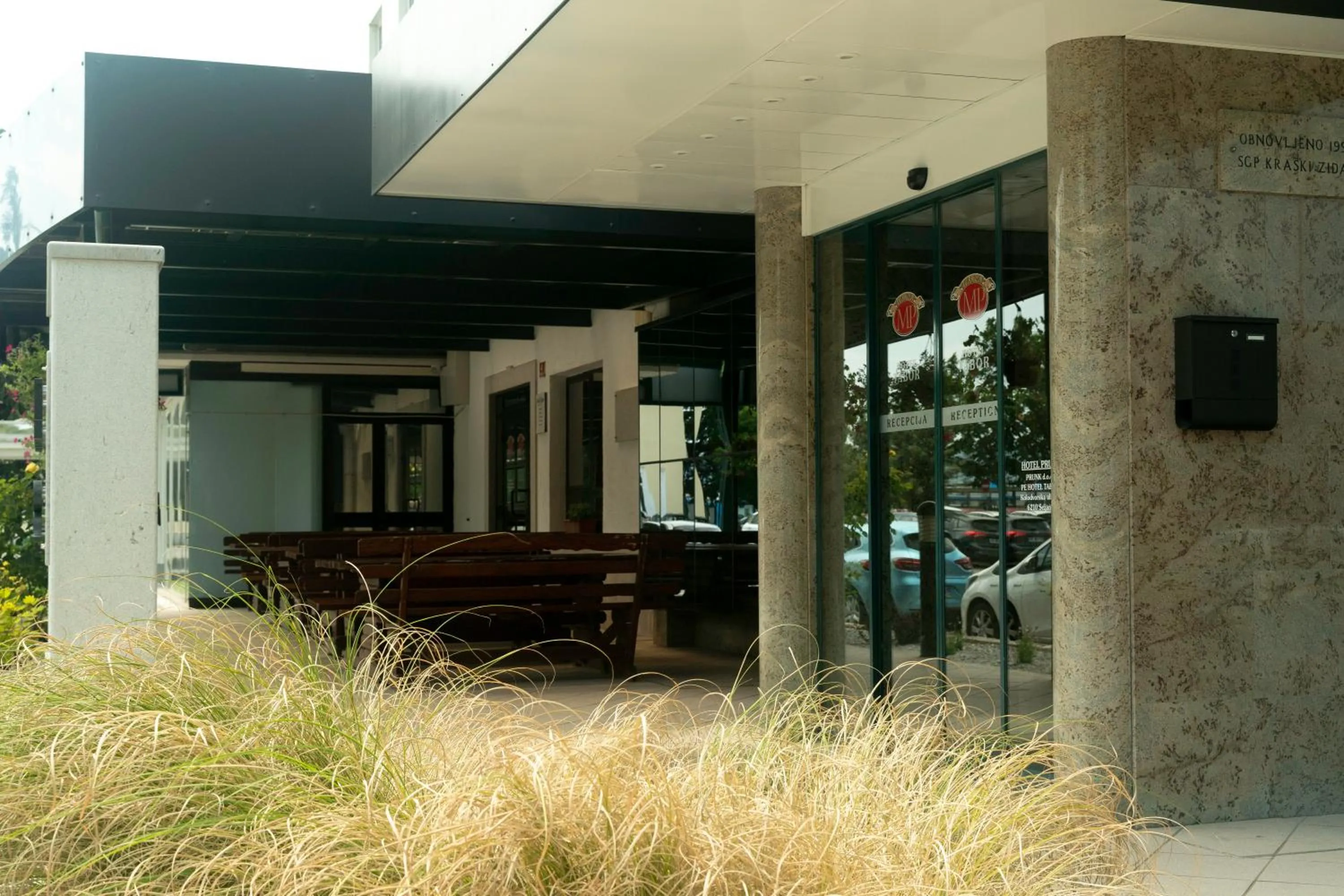 Patio in Hotel Tabor