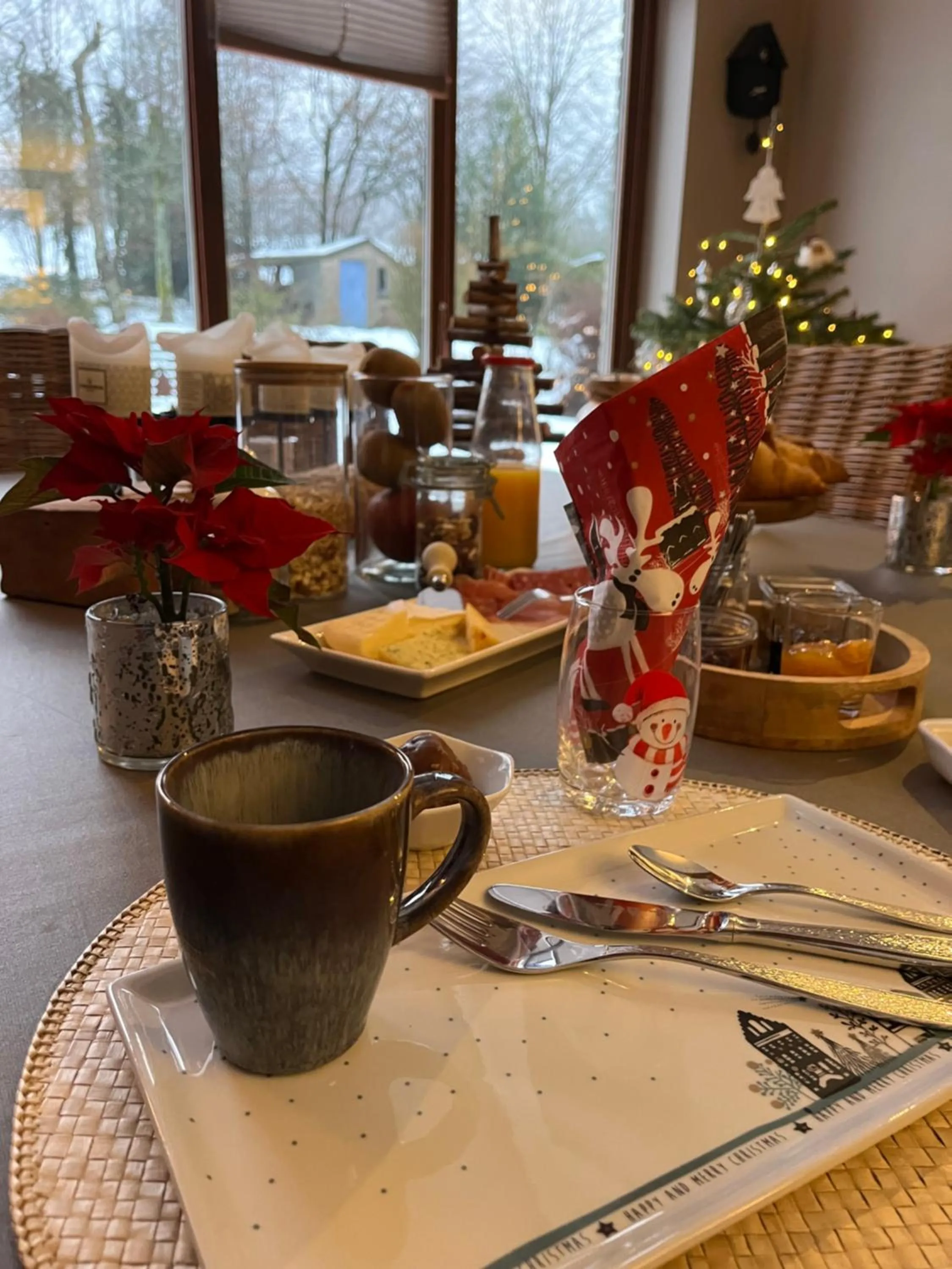 Breakfast in "Un matin au jardin"