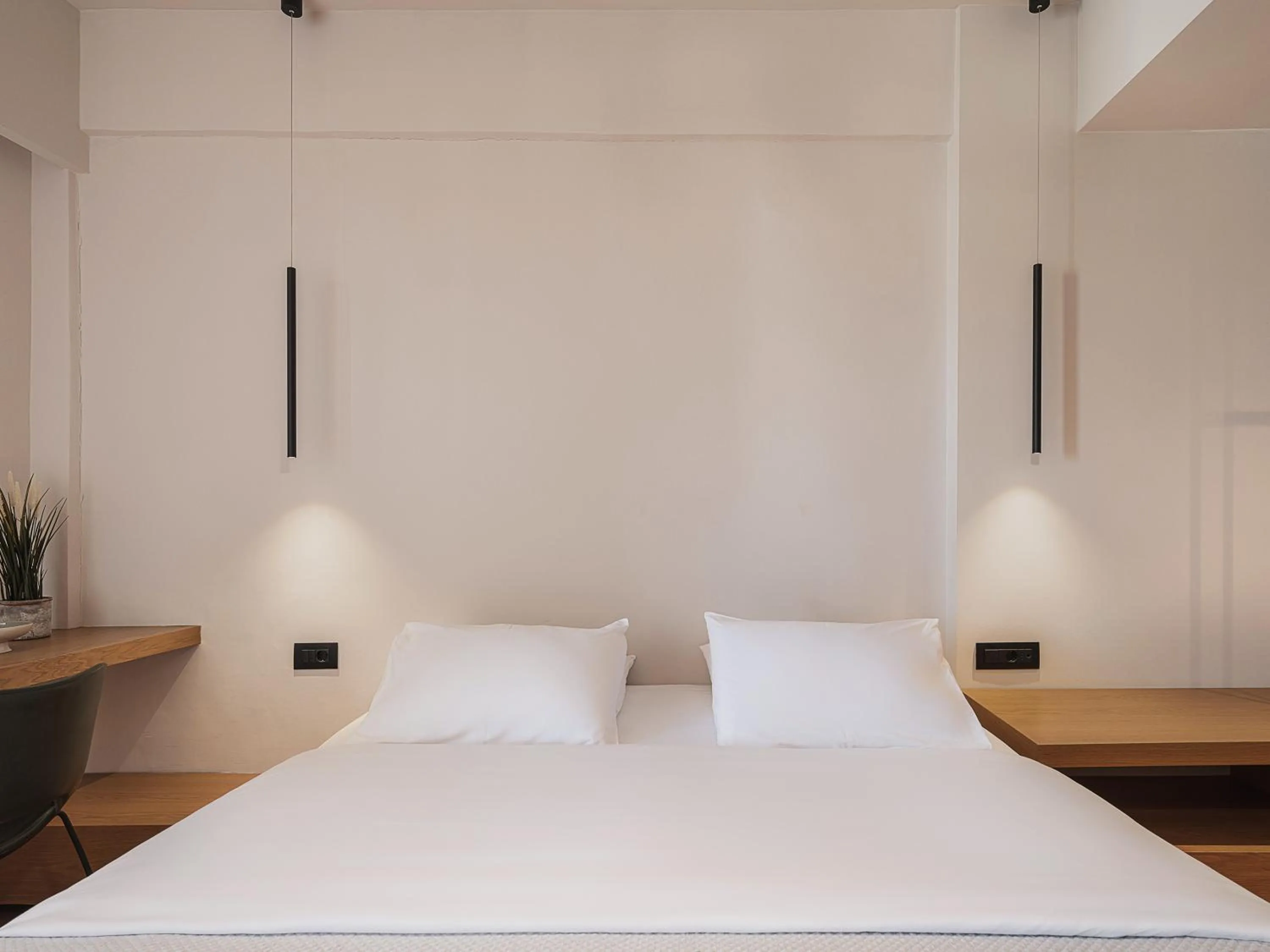 Bed in Theofilos City Hotel