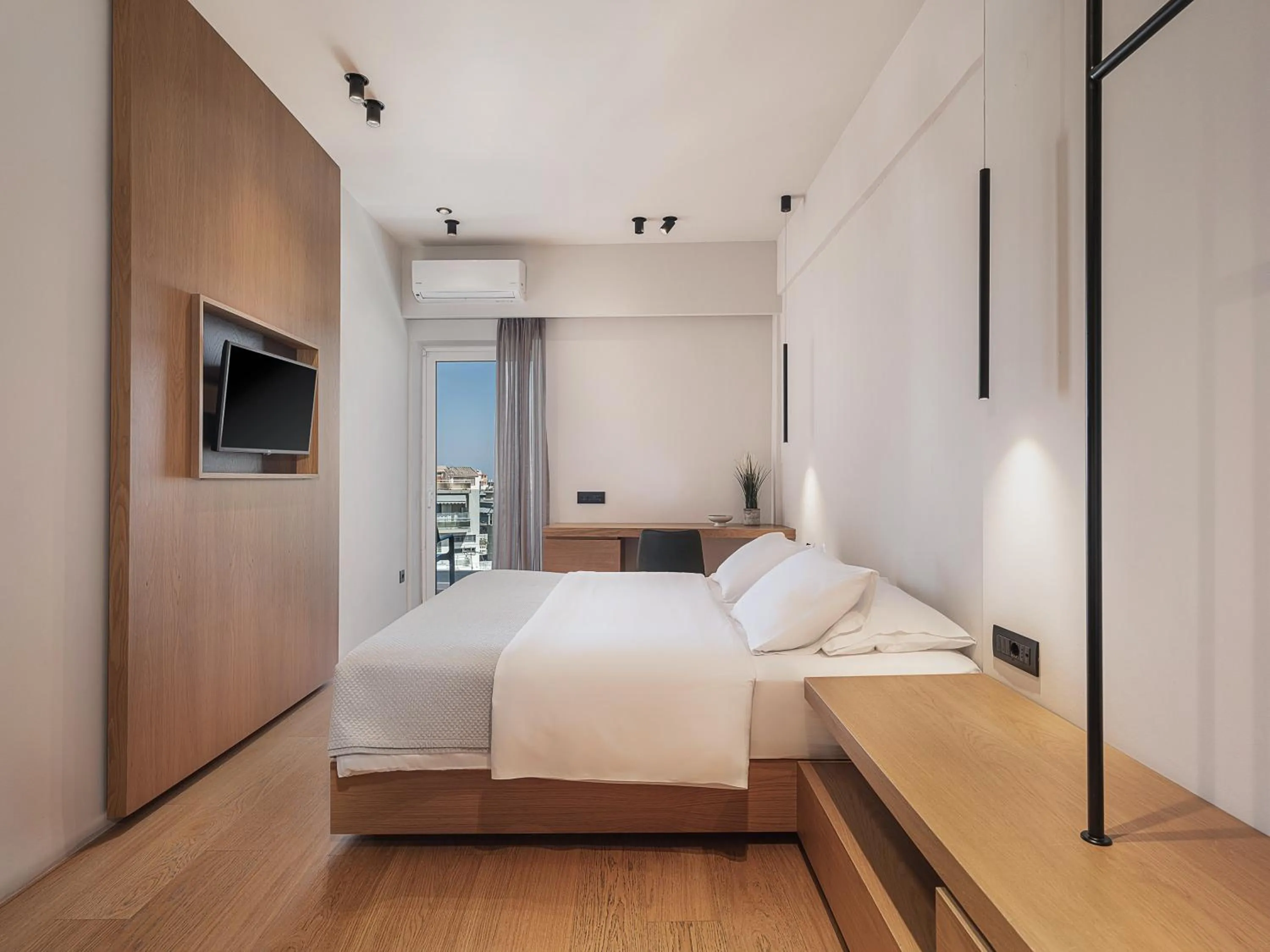 Photo of the whole room, Bed in Theofilos City Hotel