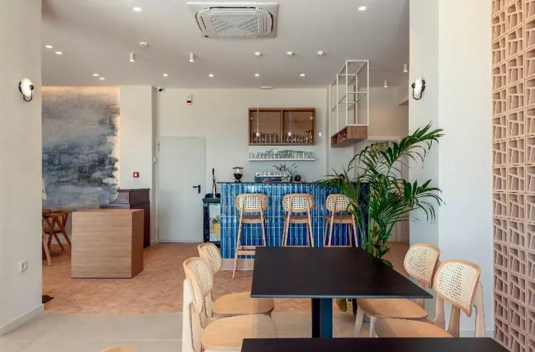 Lounge or bar in Frini Hotel