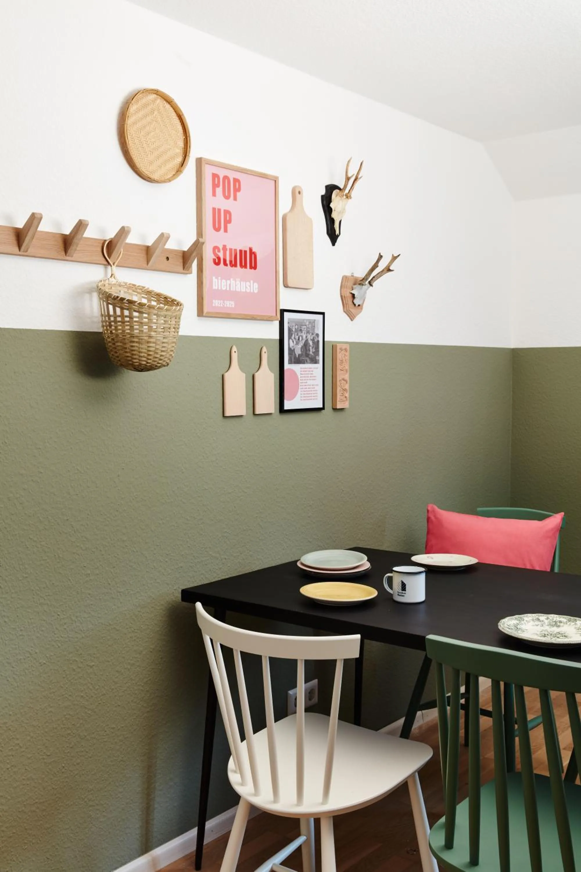 Seating area in pop-up stuub feldberg