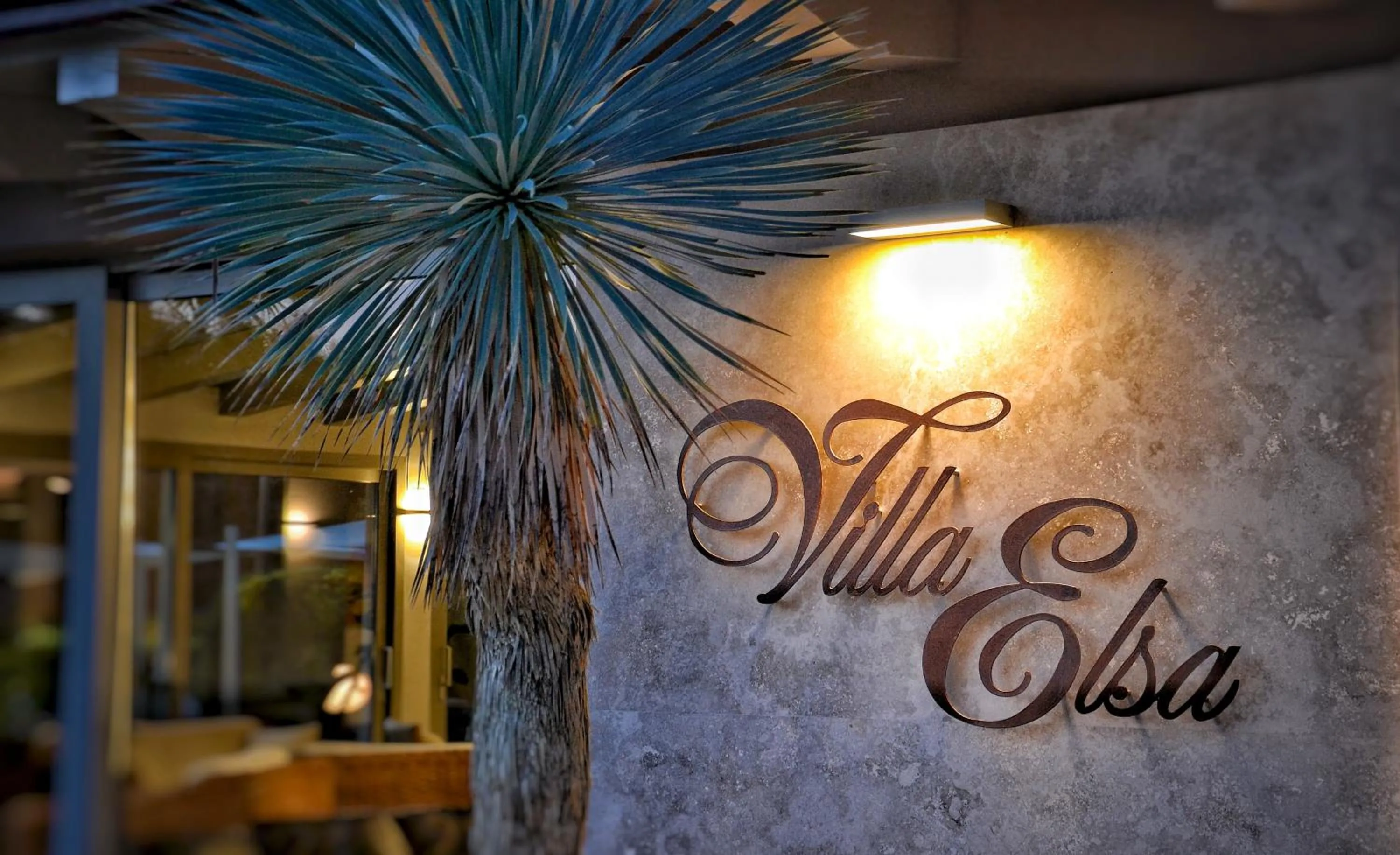 Facade/entrance in Hotel Villa Elsa