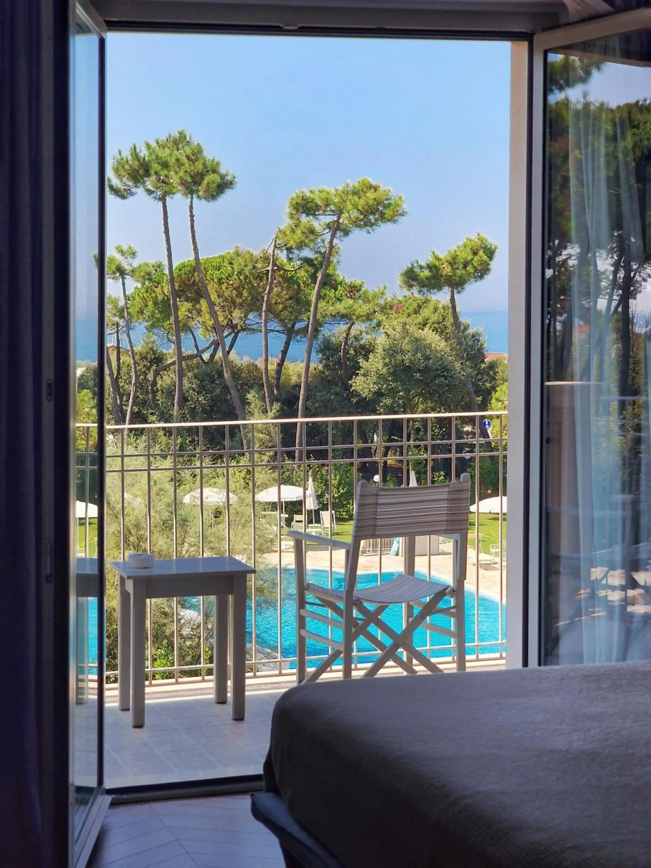 Sea view in Hotel Villa Elsa