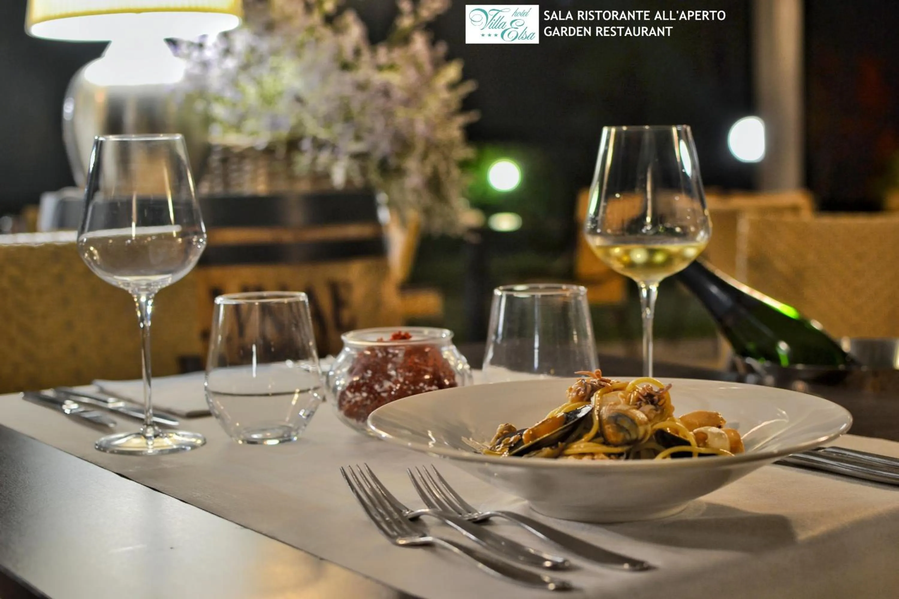 Food close-up in Hotel Villa Elsa