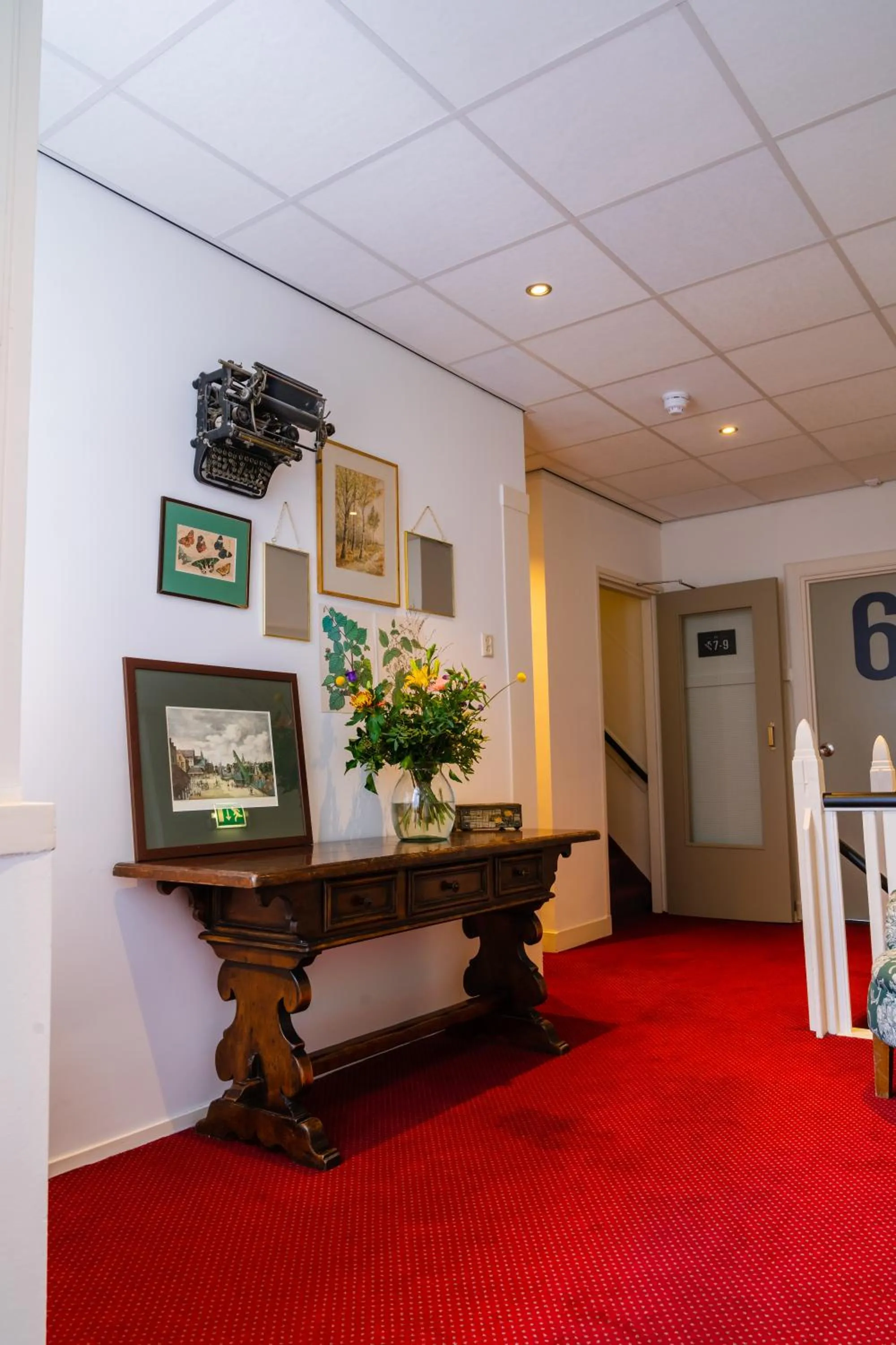 Decorative detail in Stadshotel De Klok