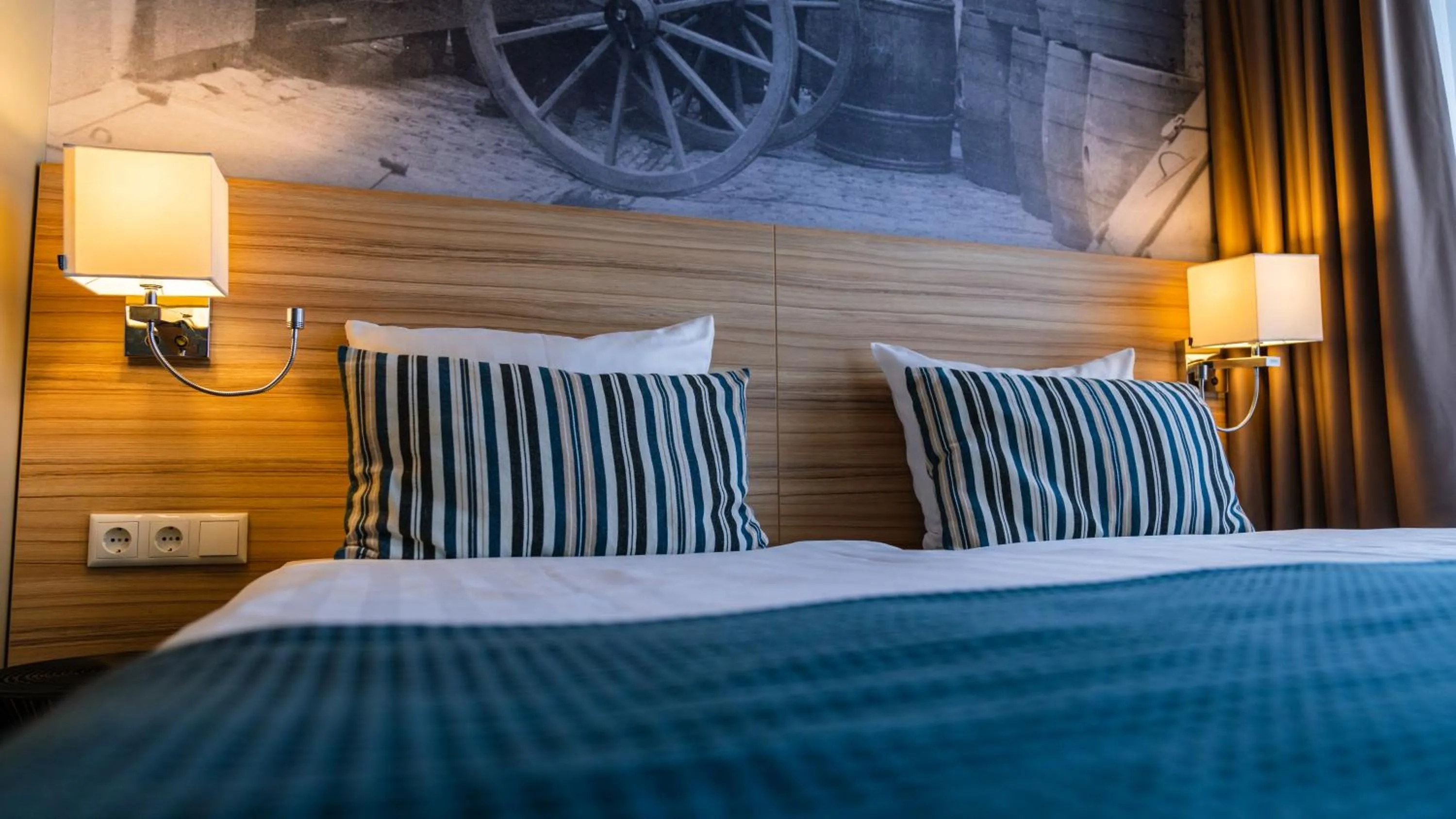 Bed in Stadshotel De Klok