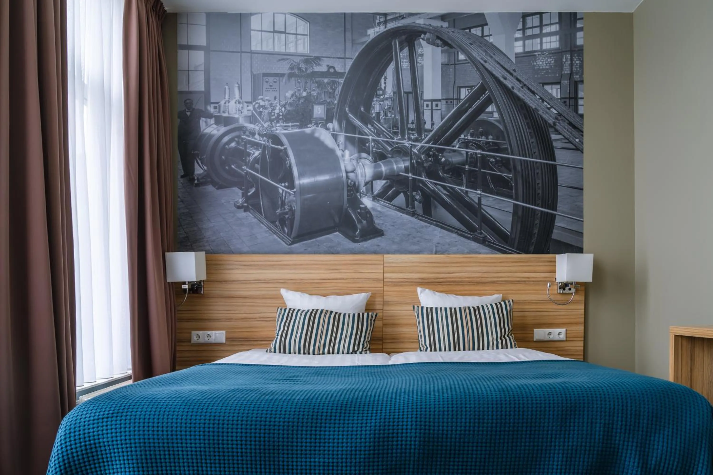 Bed in Stadshotel De Klok