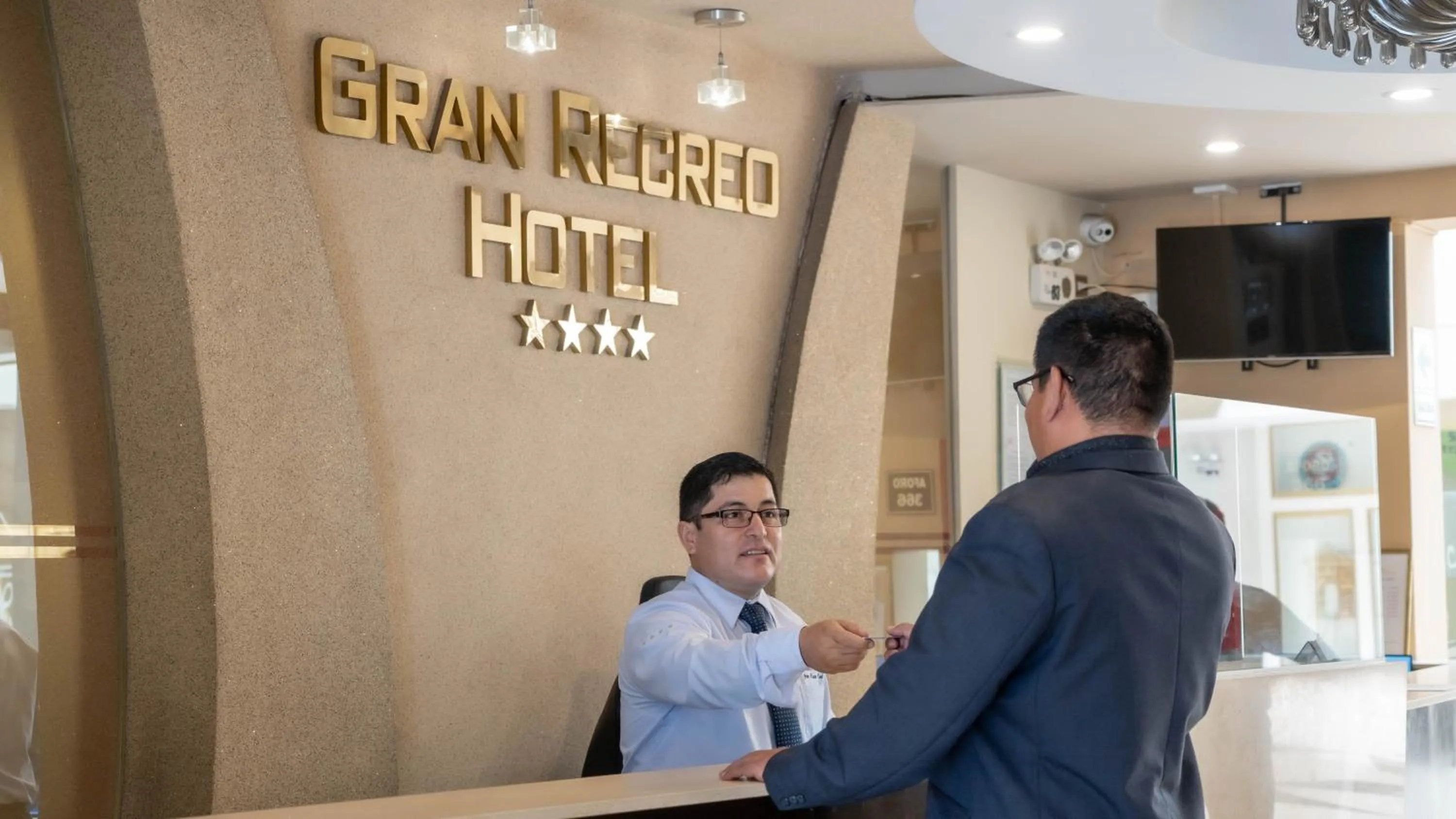 Lobby or reception in Gran Recreo Hotel - Trujillo - Perú