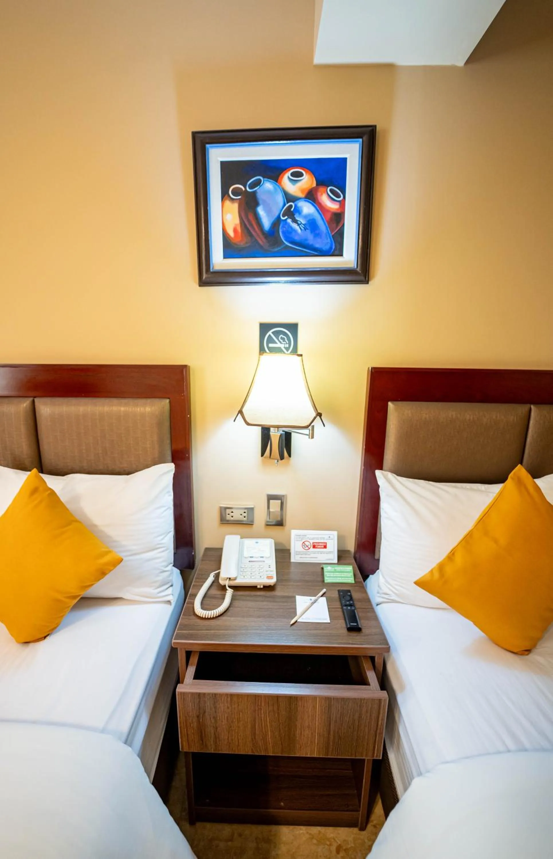 Decorative detail, Bed in Gran Recreo Hotel - Trujillo - Perú