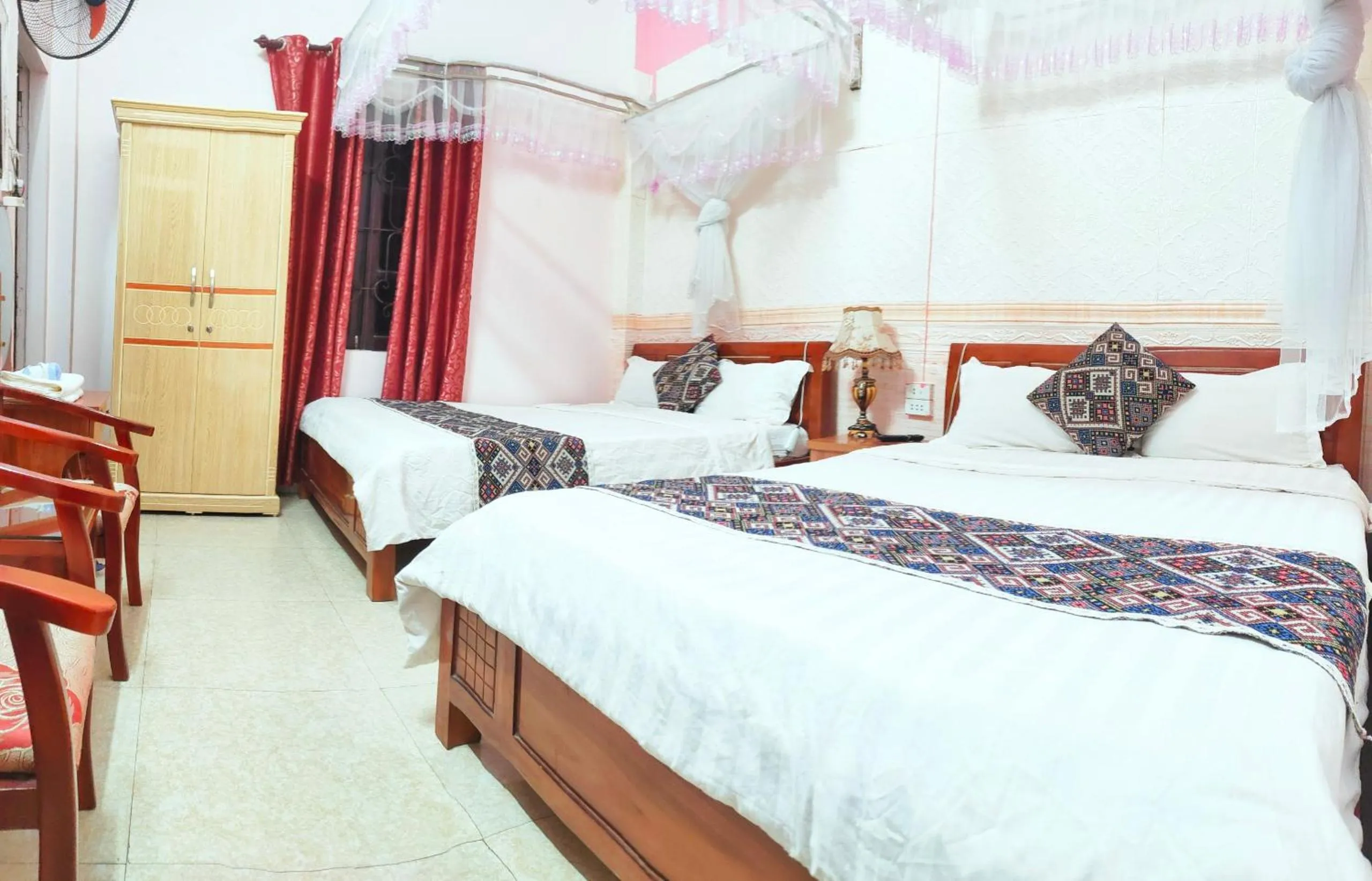 Bed in Nguyen Dang Guesthouse