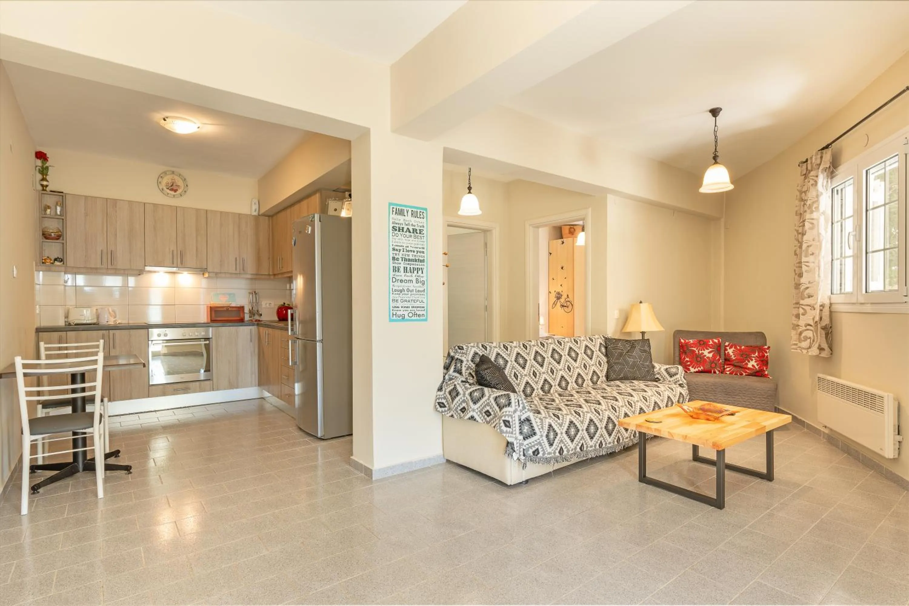 Living room in Oskars Studios & Apartments