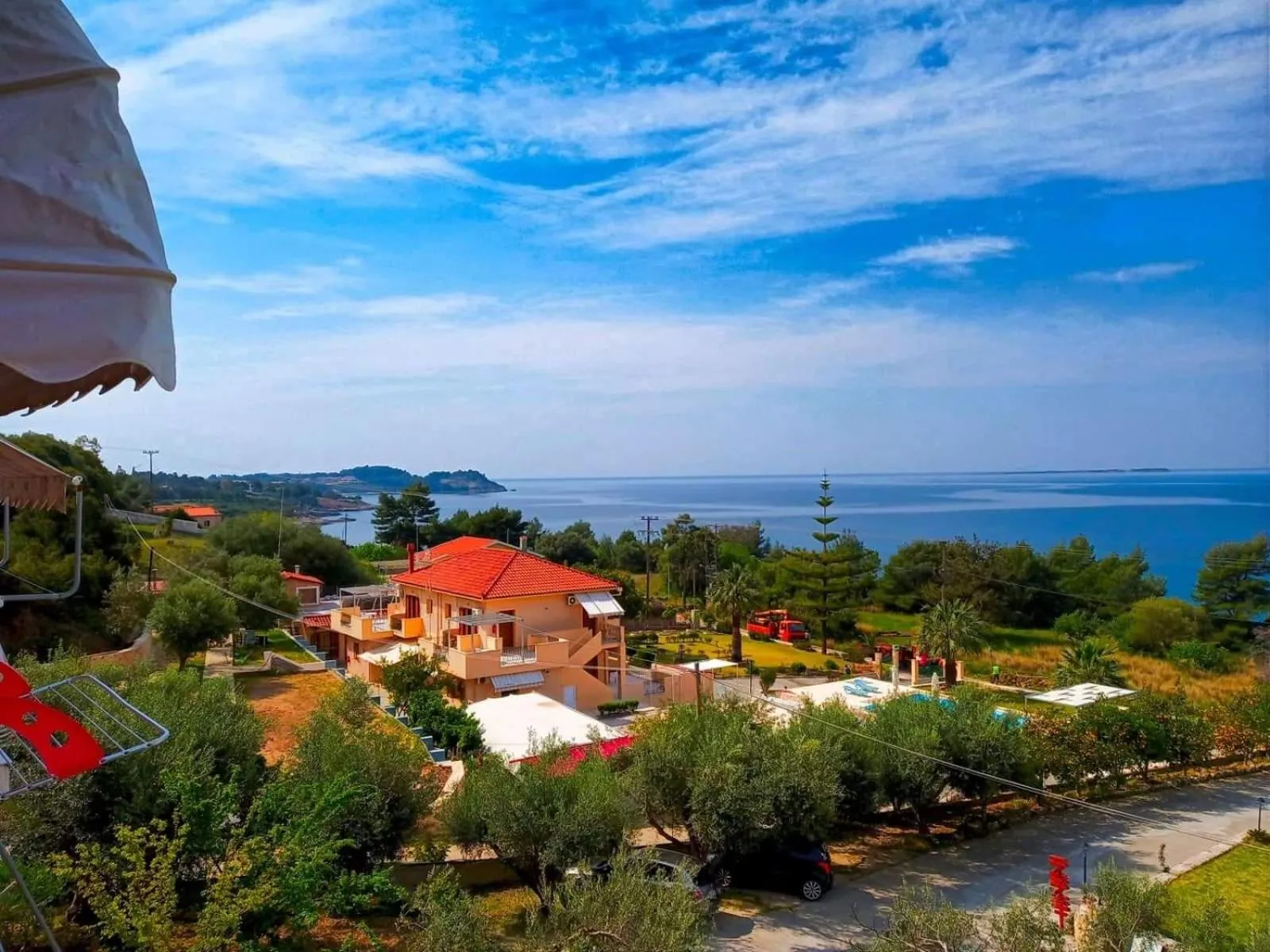Balcony/Terrace in Oskars Studios & Apartments