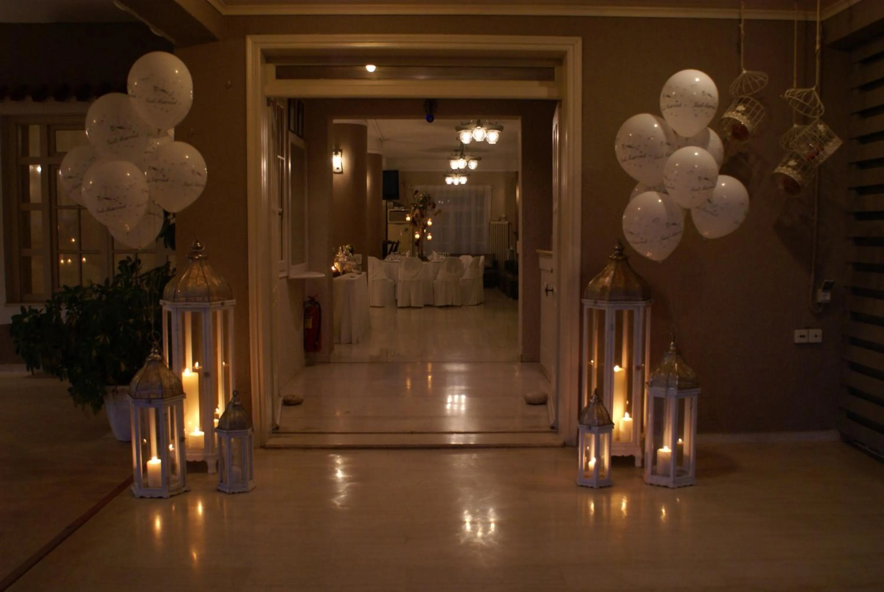 Lobby or reception in Oskars Studios & Apartments