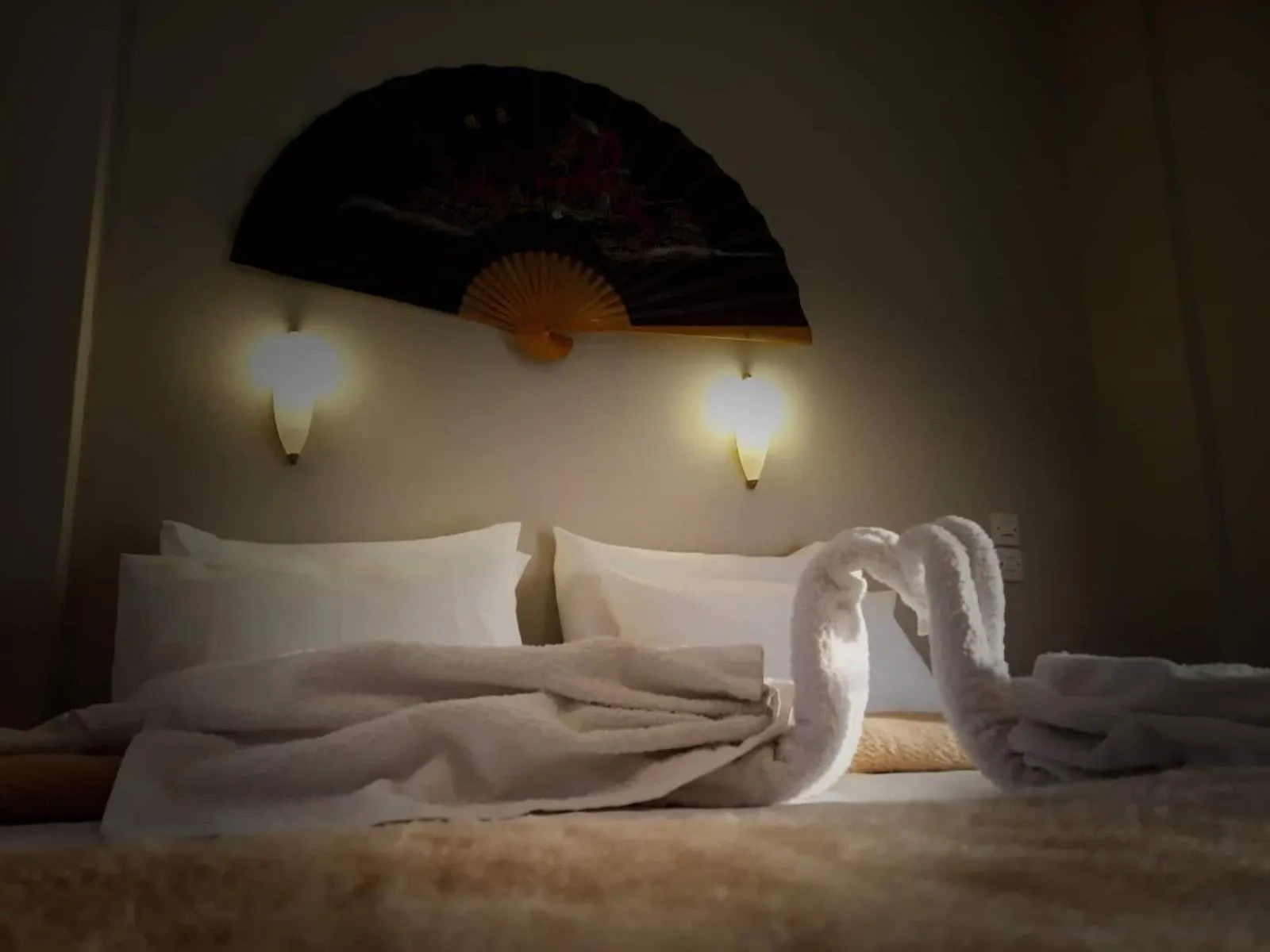 Bed in Oskars Studios & Apartments