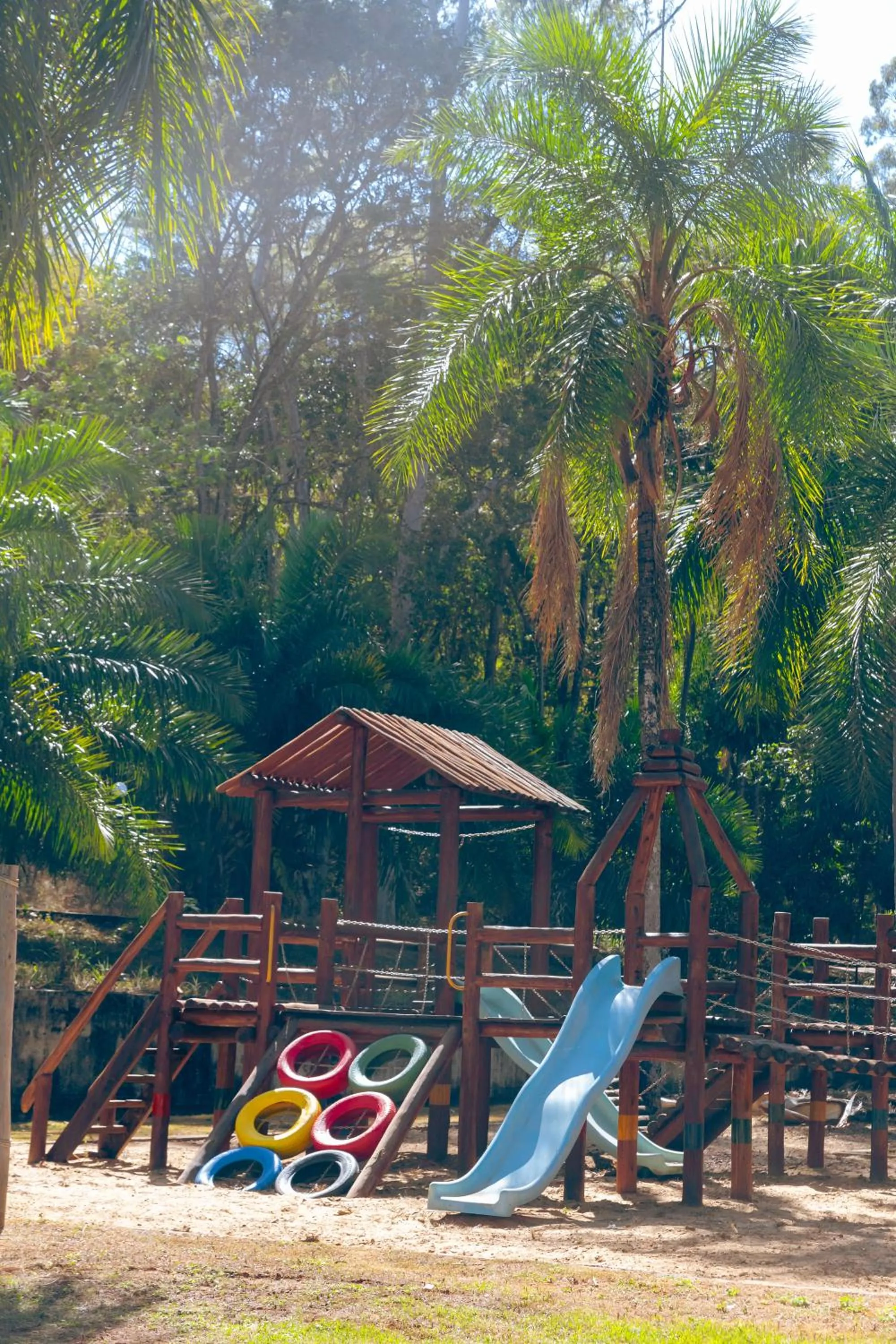 Children play ground in Rio Quente Resorts - Eco Chalés