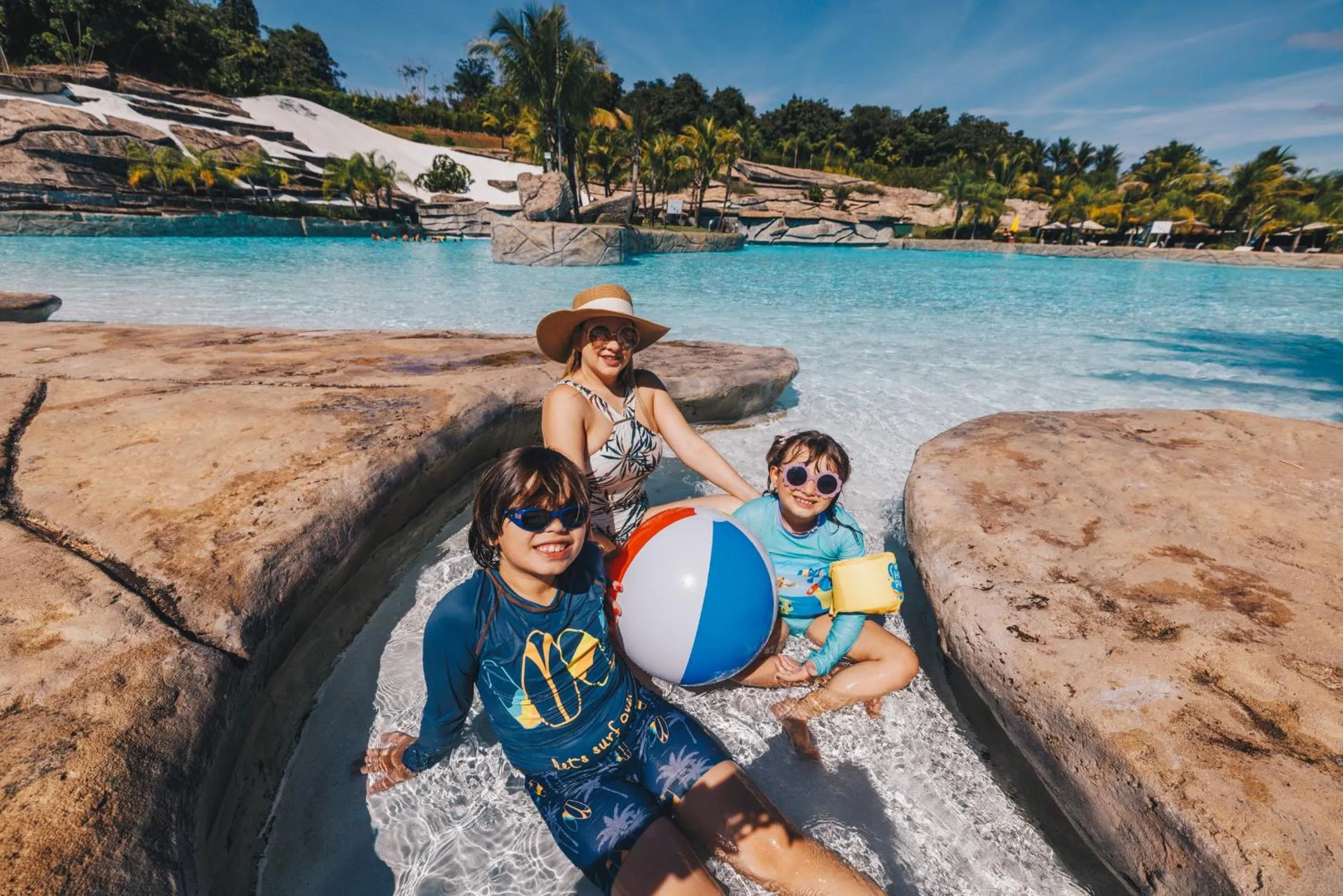 Aqua park in Rio Quente Resorts - Eco Chalés