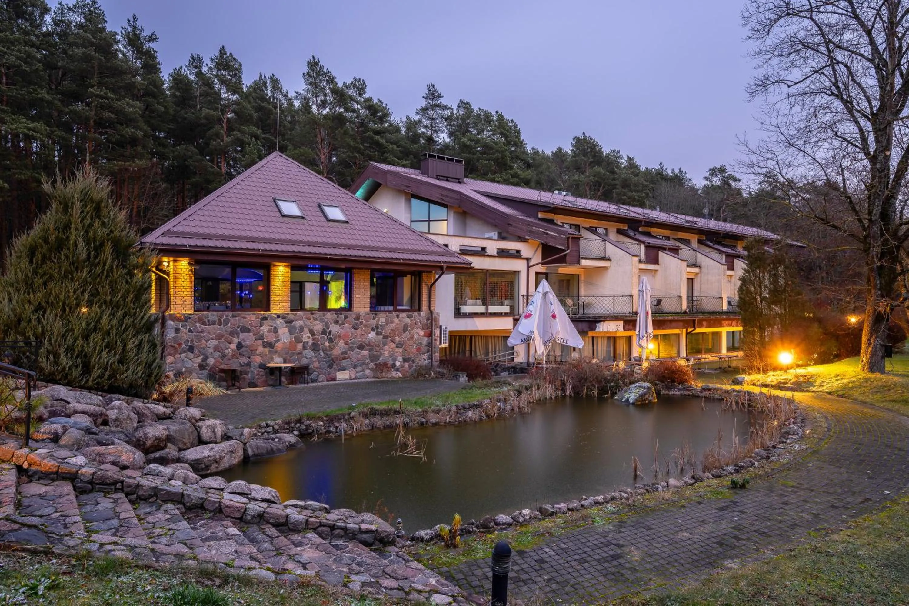 Property building in Park Villa Hotel