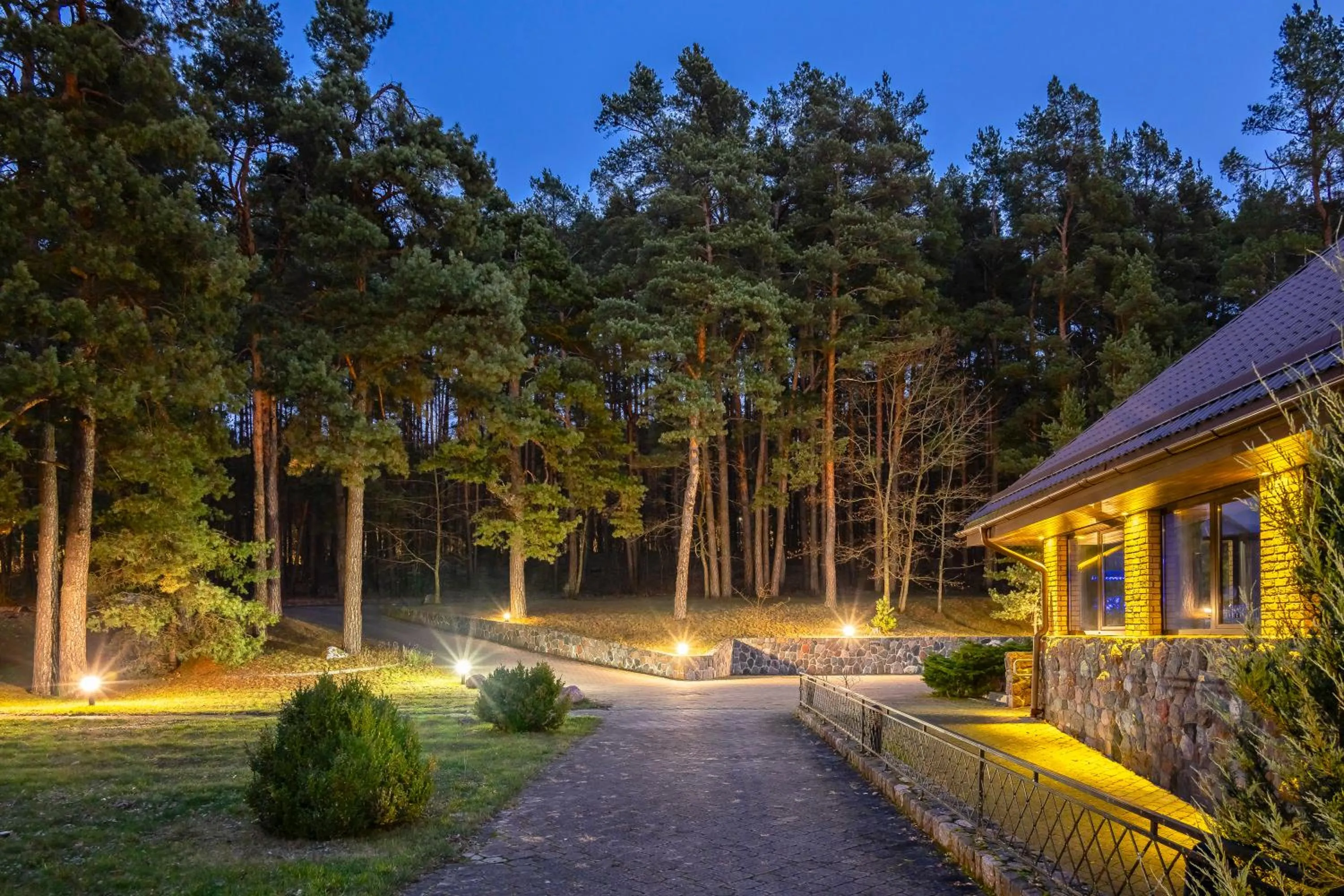 Property building in Park Villa Hotel