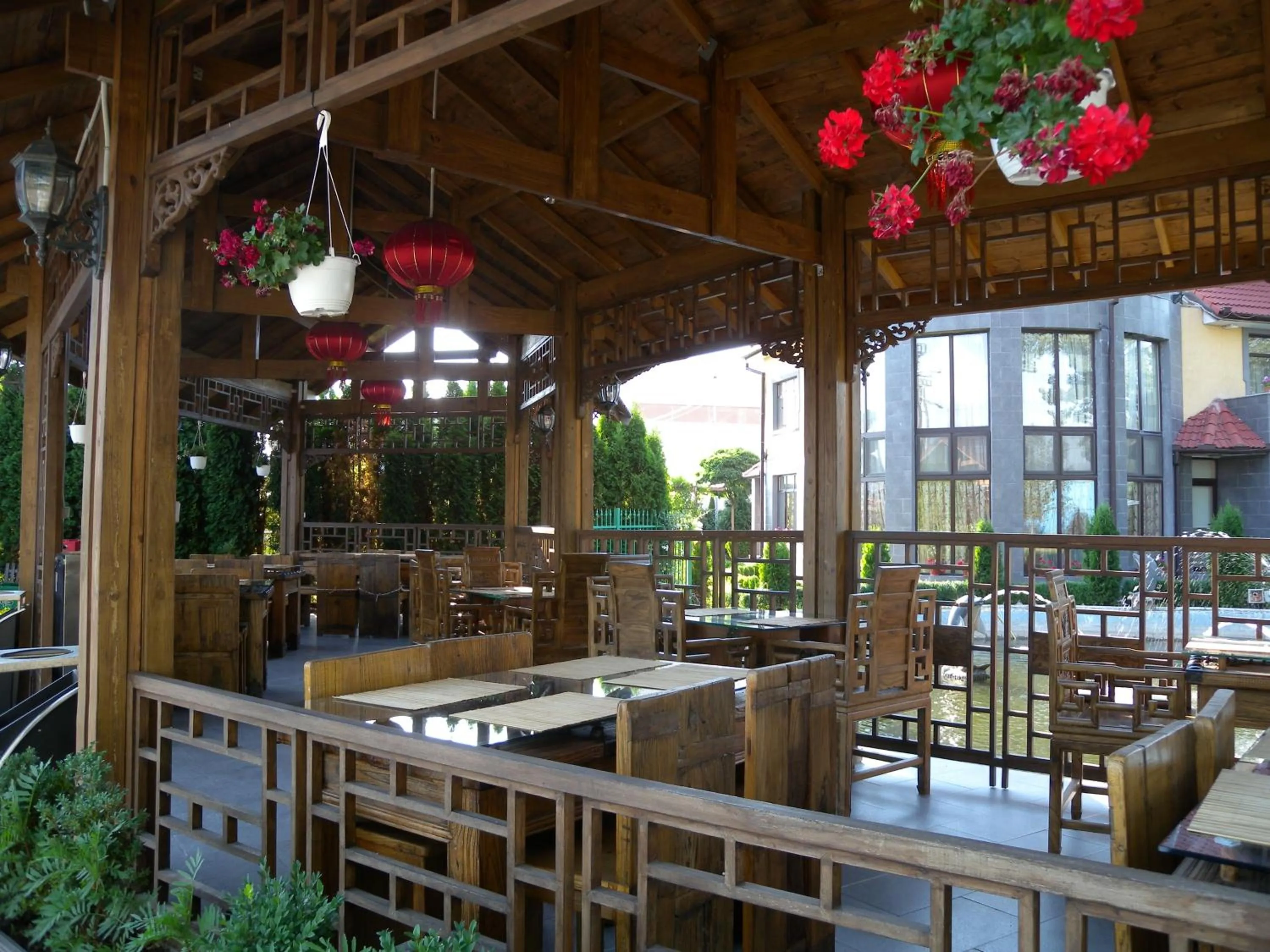 Balcony/Terrace in Motel DHS - Chinese Restaurant