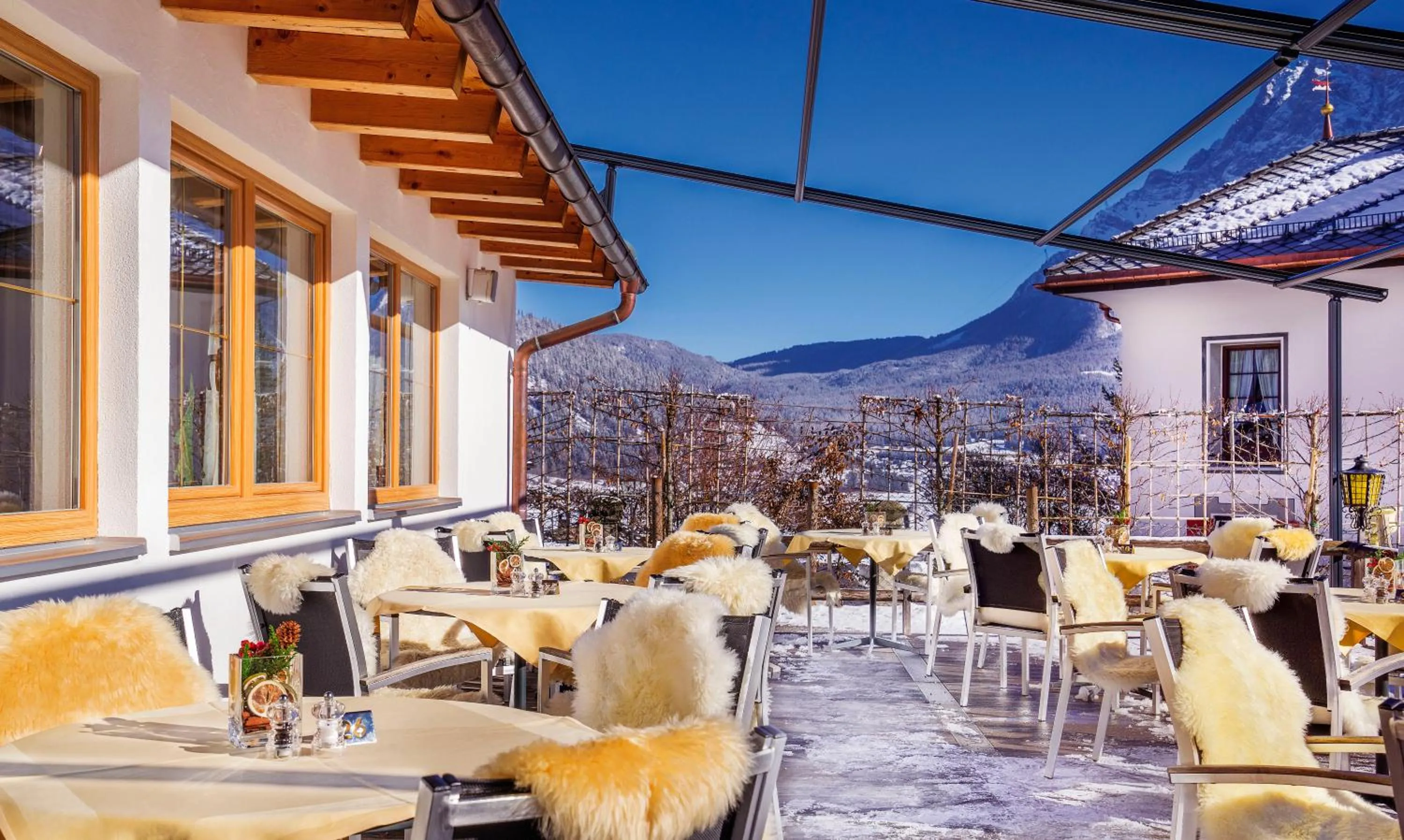 Balcony/Terrace in Sporthotel Pechtl
