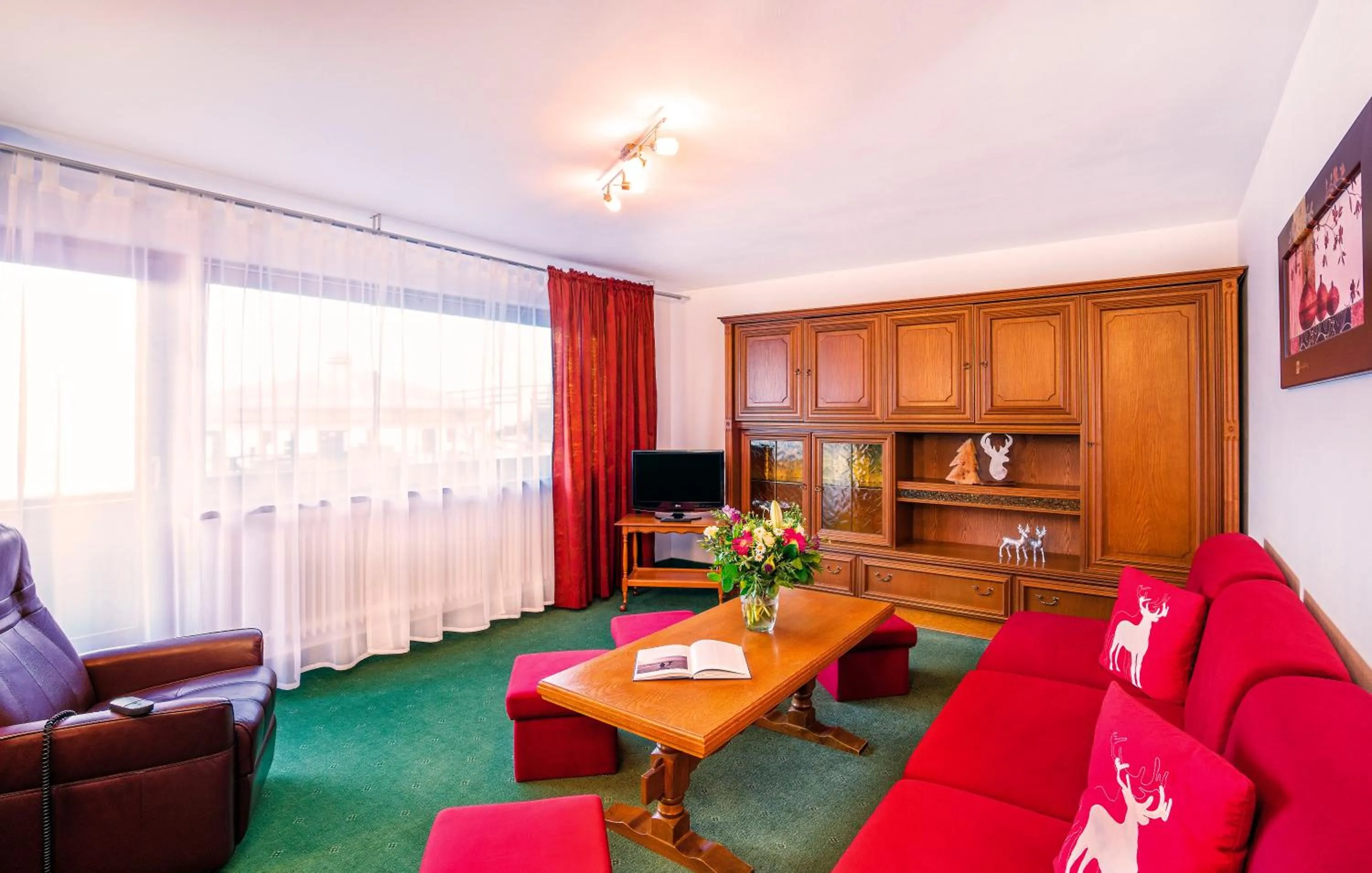 Living room in Sporthotel Pechtl