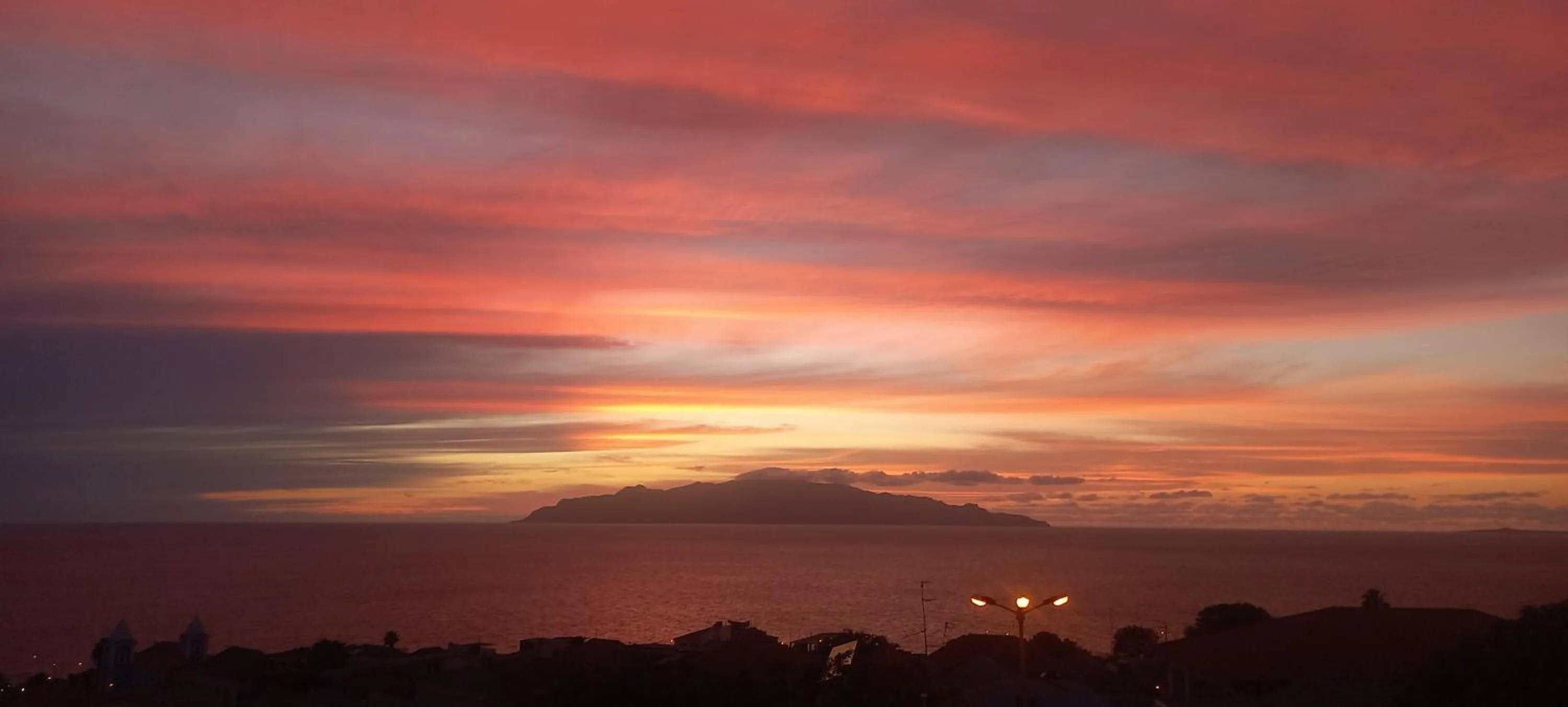 Sunset in Hotel Savana