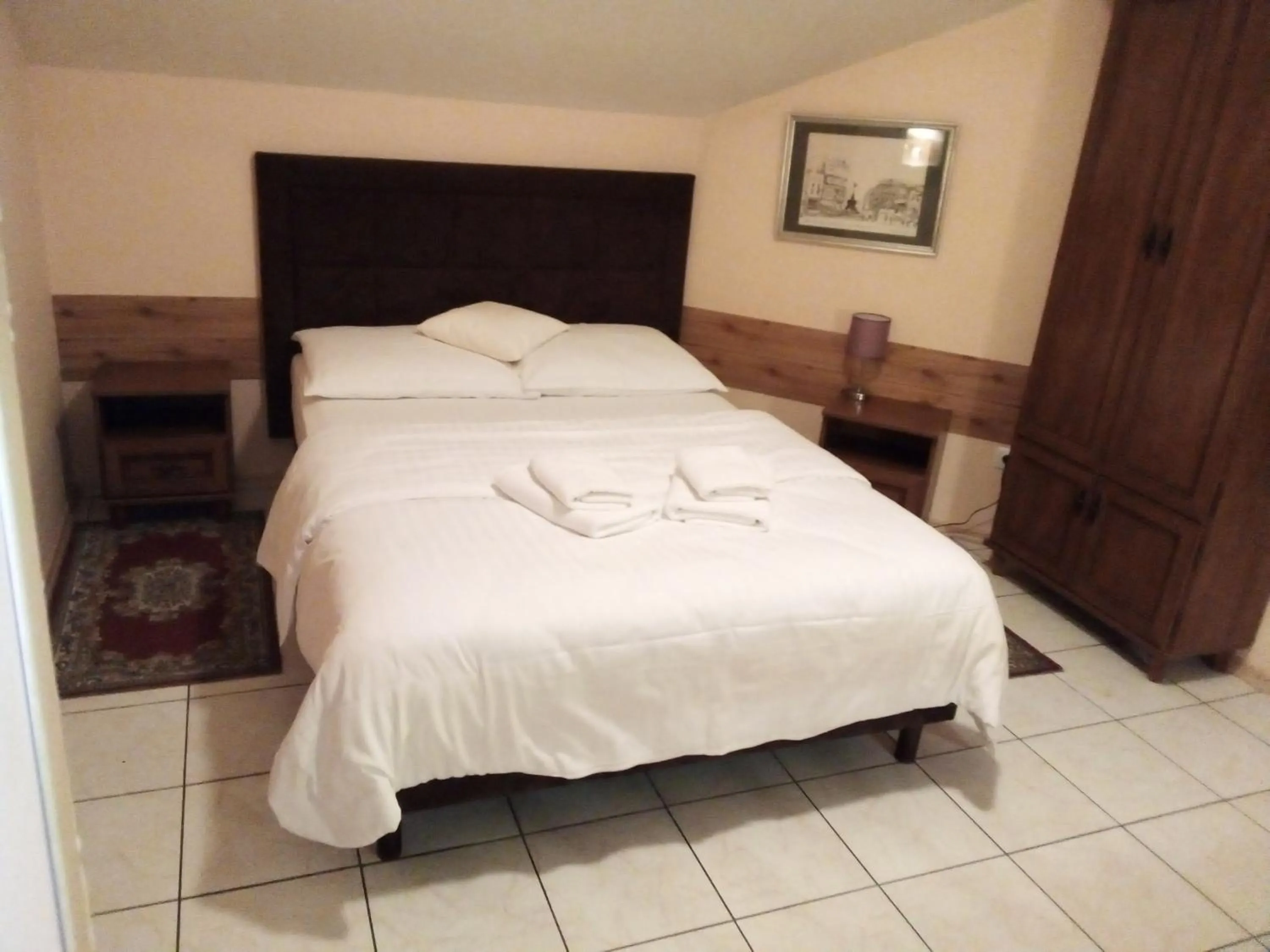 Bed in Villa Minerva