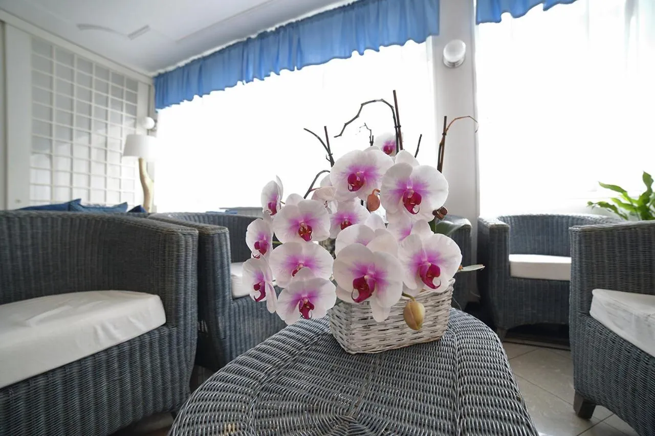 Communal lounge/ TV room in Hotel Villa Rosa