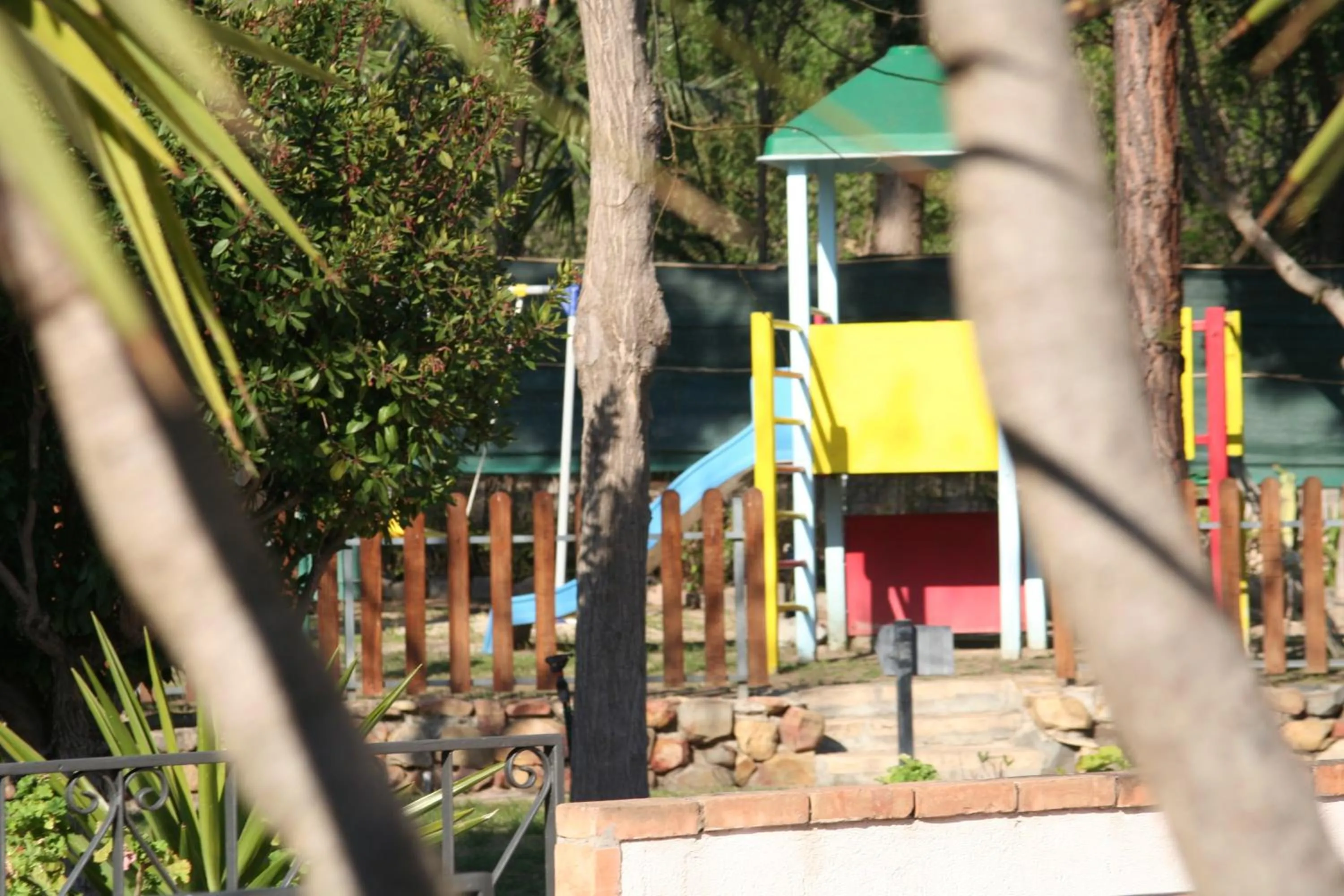 Children play ground in Verdemare Sardegna Uno