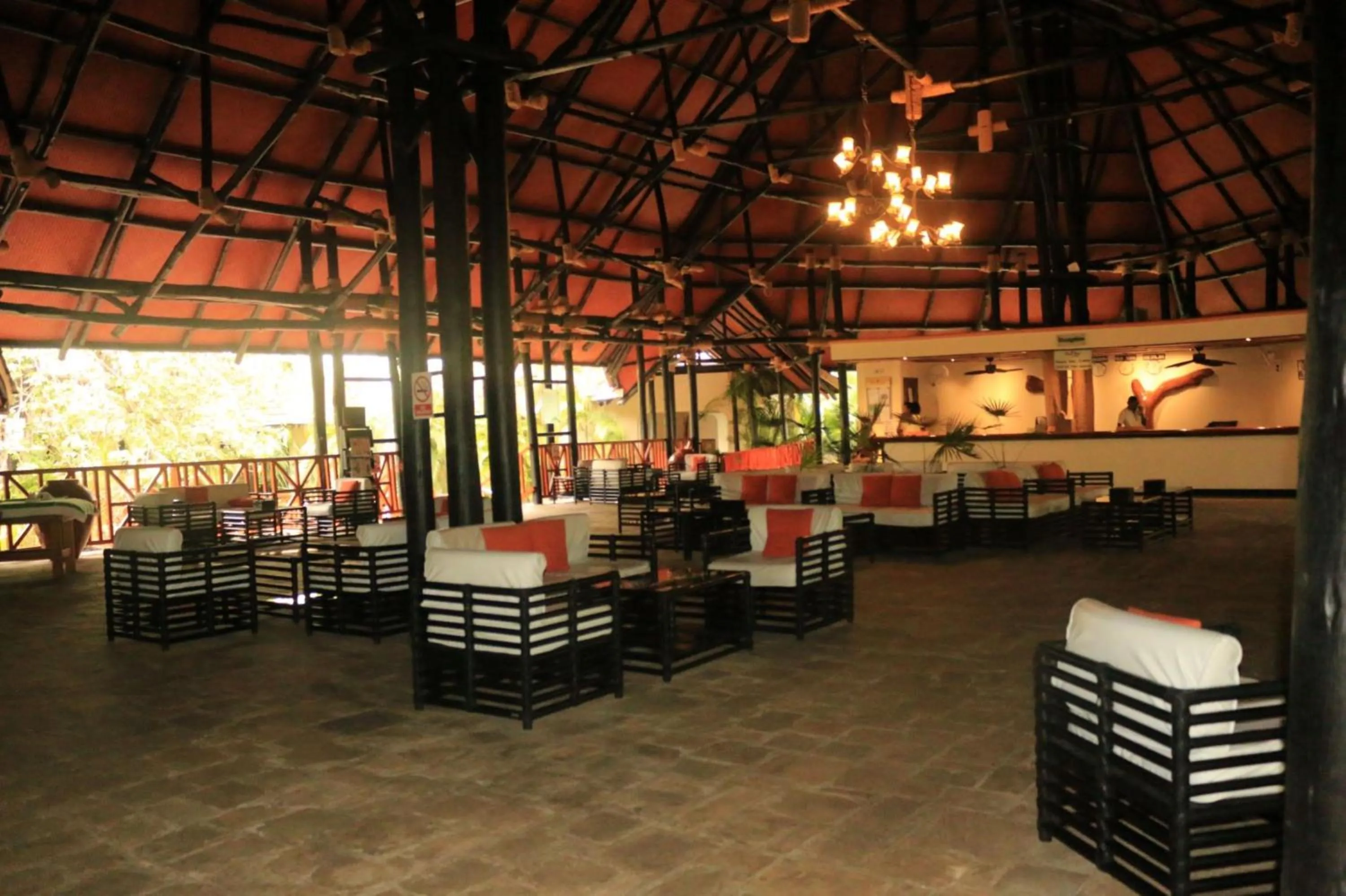 Lobby or reception in Diani Reef Beach Resort & Spa - Your Beachfront Bliss Awaits