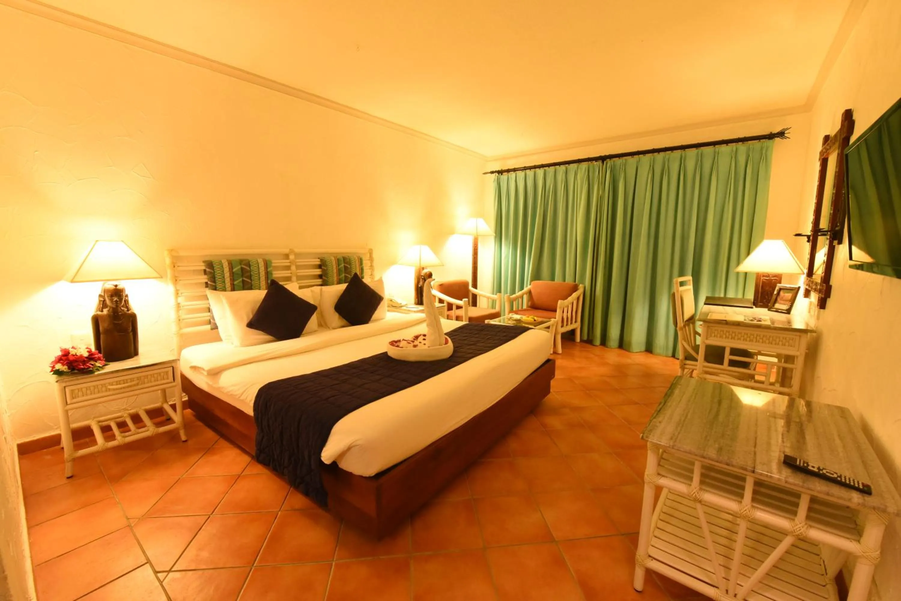 Bedroom, Bed in Diani Reef Beach Resort & Spa - Your Beachfront Bliss Awaits