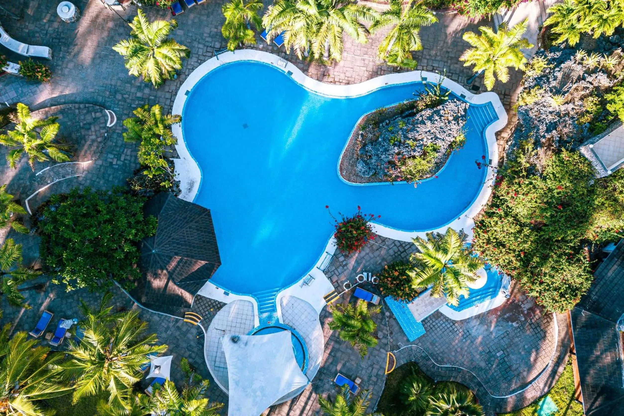 Swimming pool in Diani Reef Beach Resort & Spa - Your Beachfront Bliss Awaits