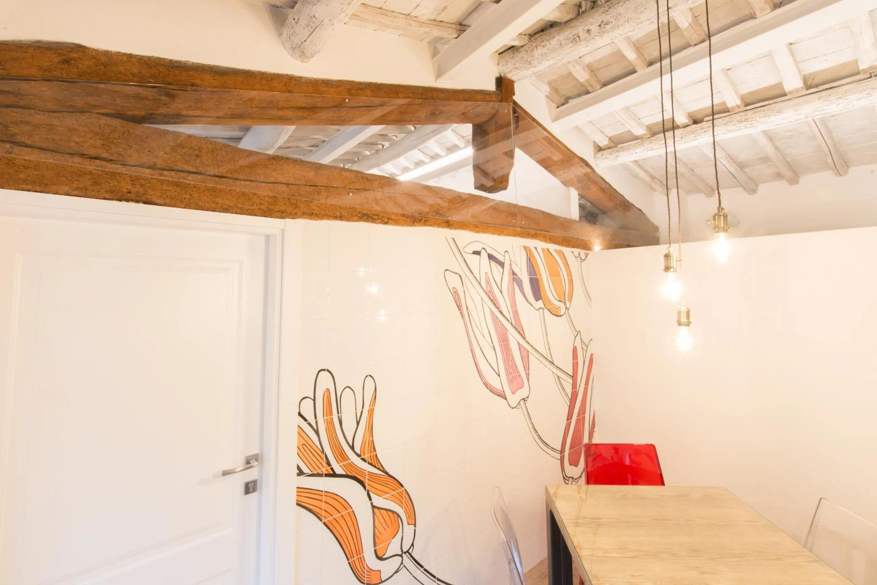 Living room, Bed in Fonte Gaia Experience