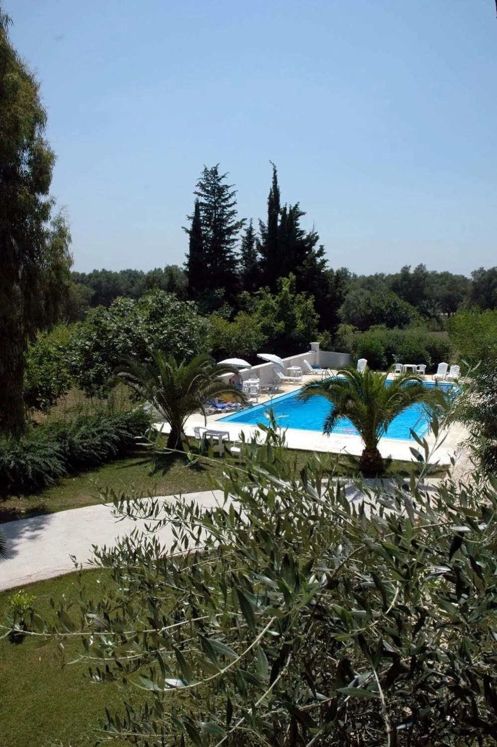 Swimming pool in Hotel Milton