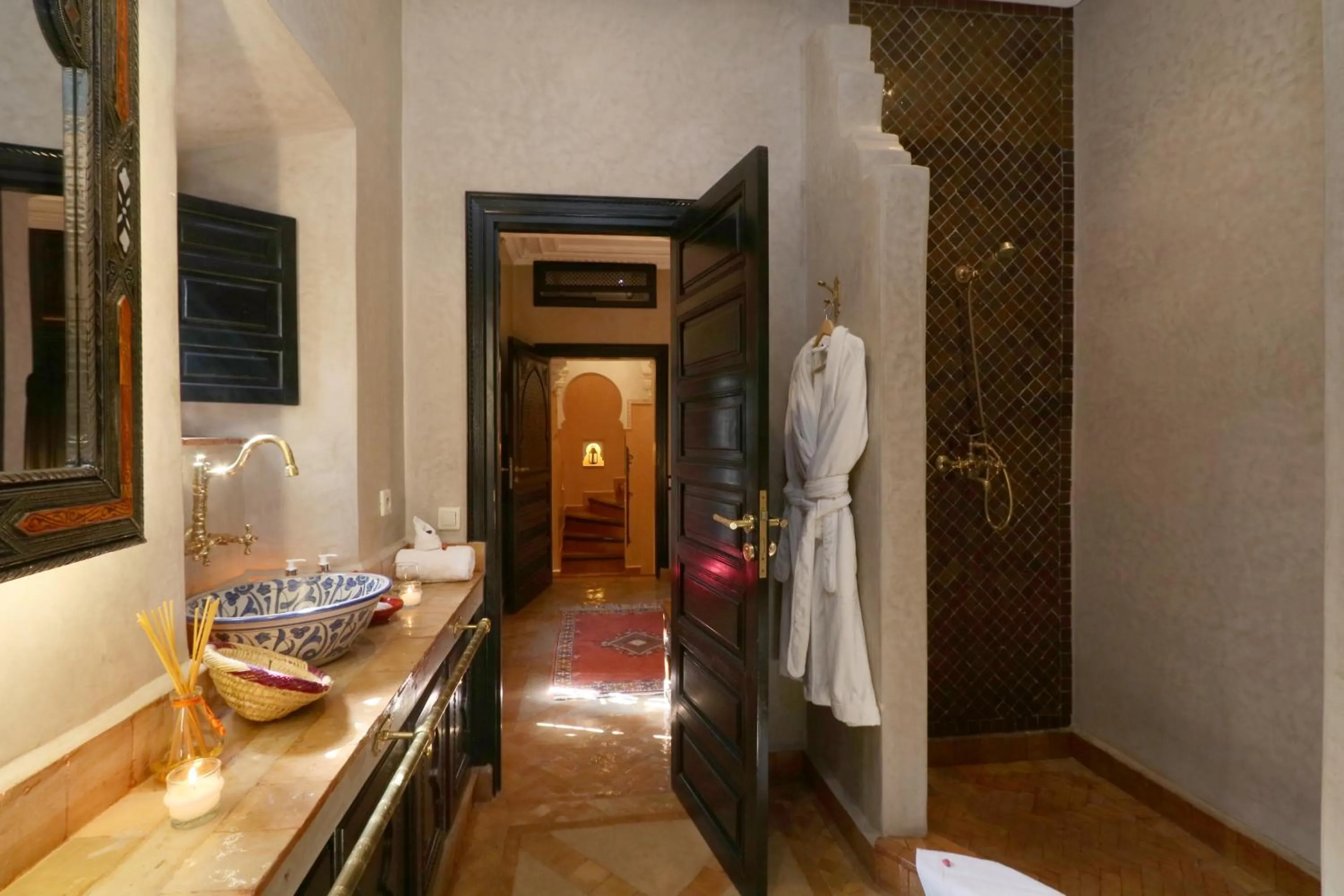 Facade/entrance in Riad Omara al Kasbah