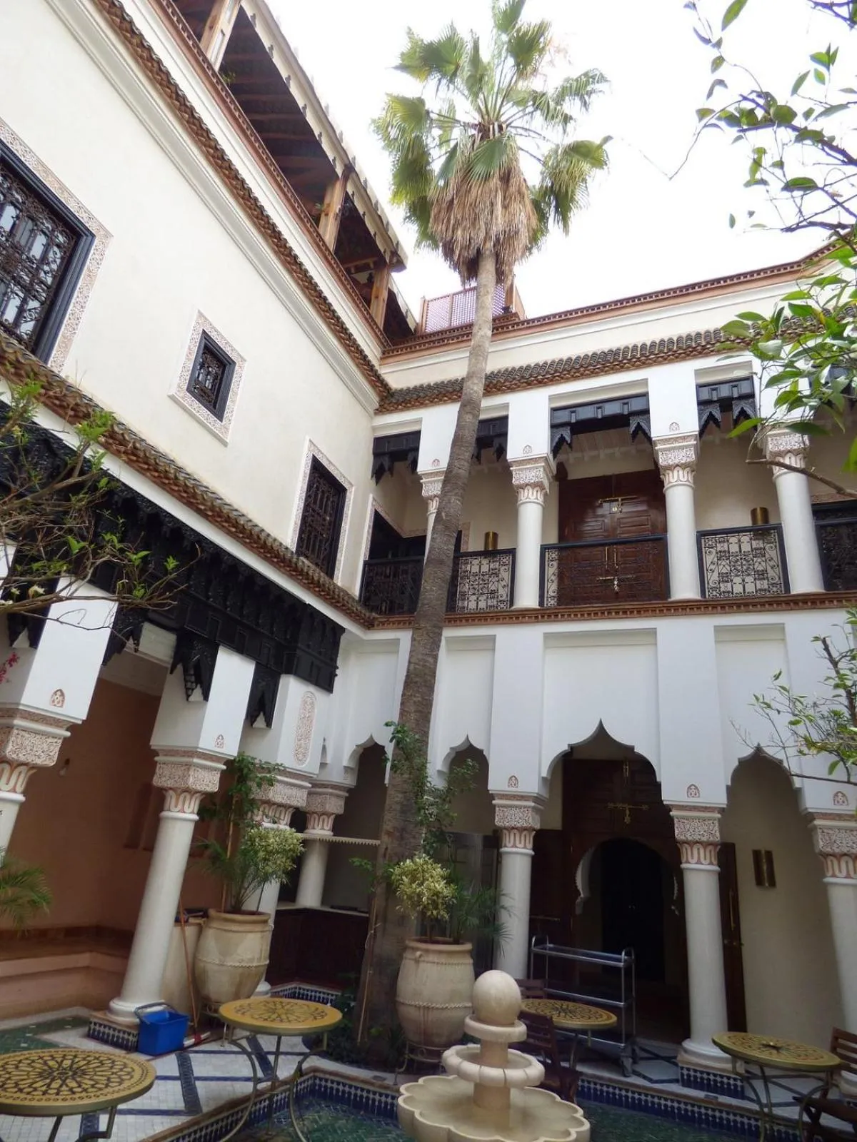 Patio in Riad Omara al Kasbah