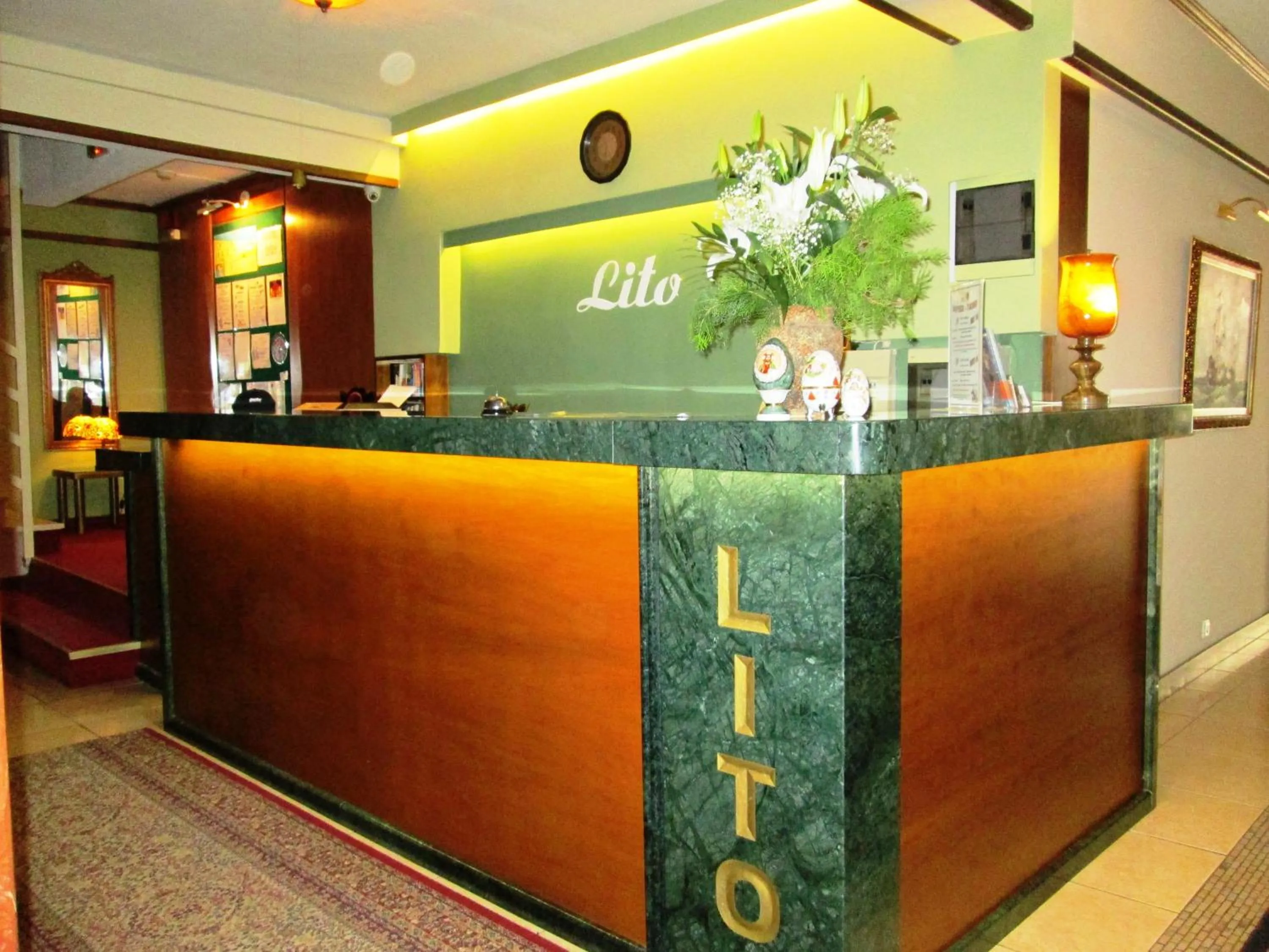 Lobby or reception in Hotel Lito