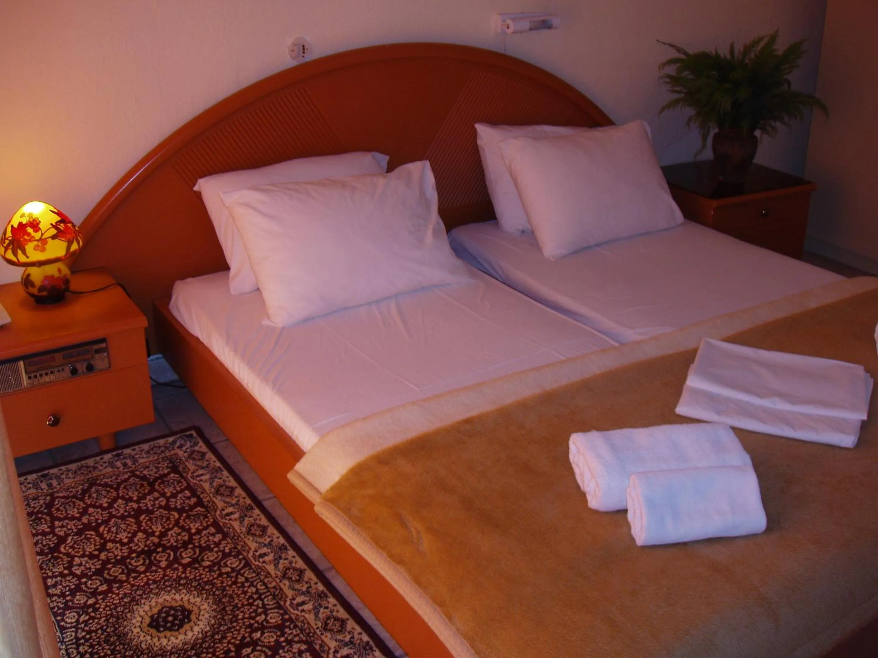 Bed in Hotel Lito