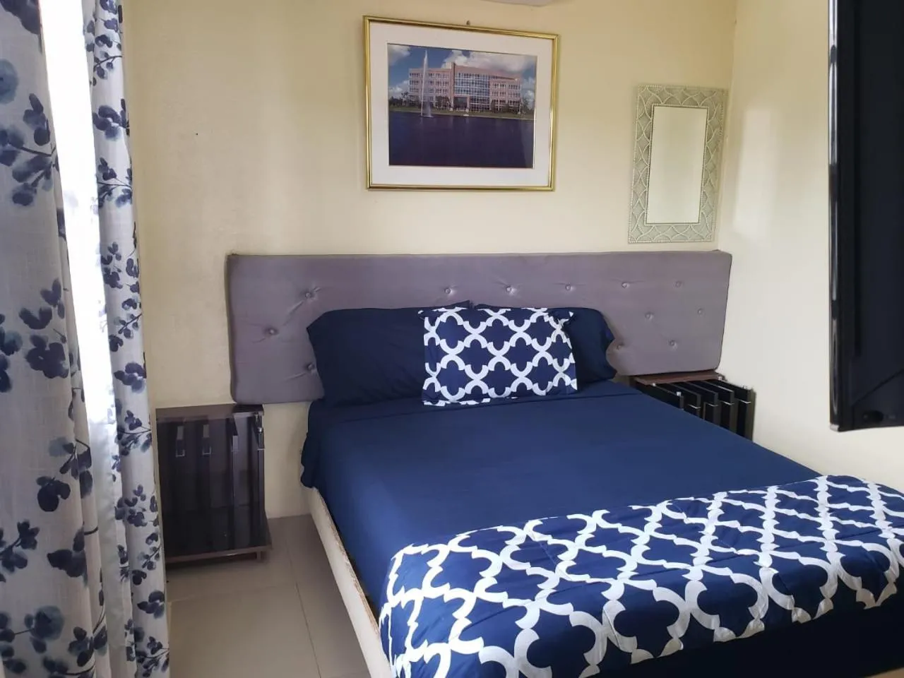 Bed in DB Tower Vacation Rental