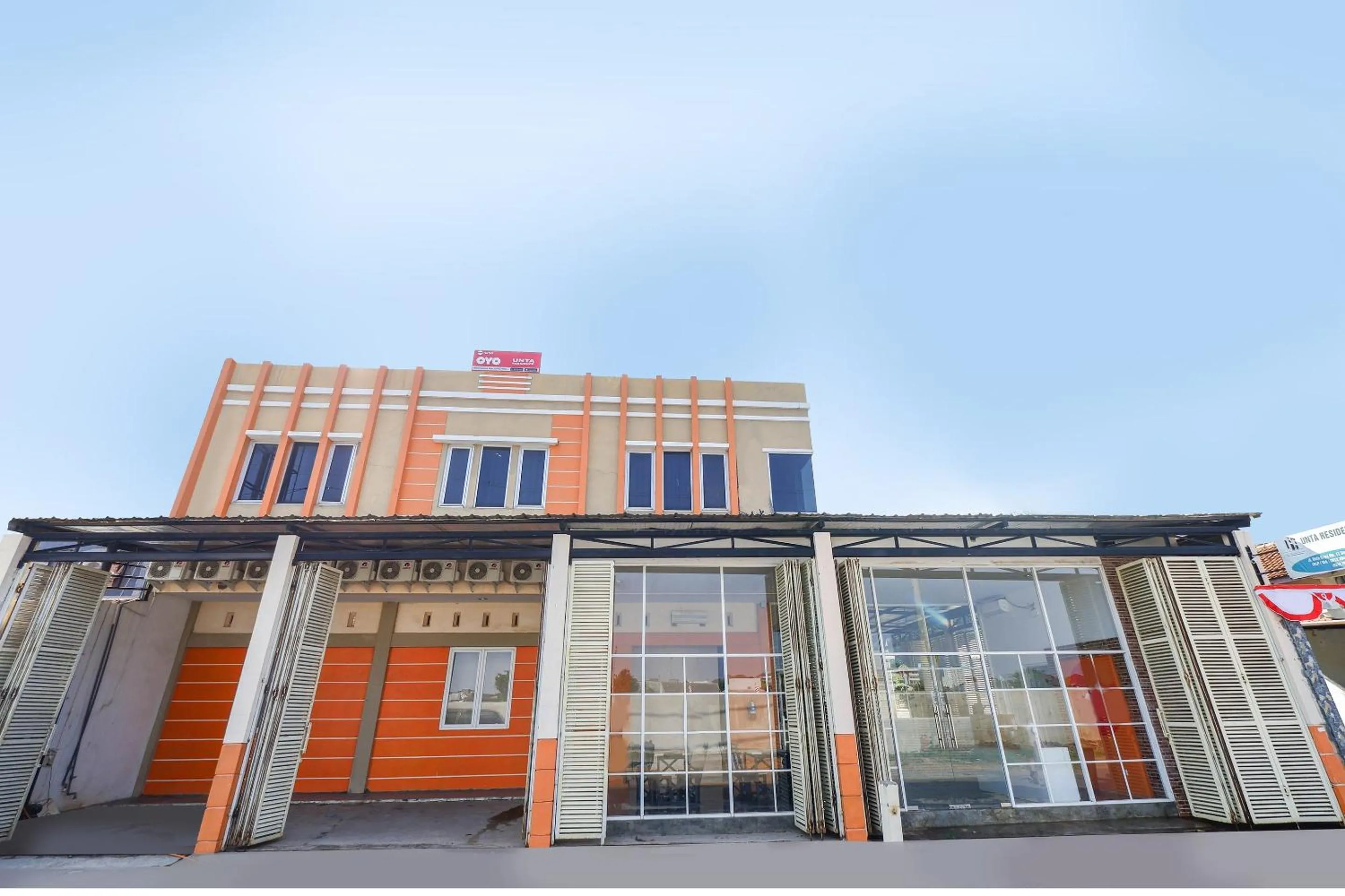 Facade/entrance in Hotel O Unta Residence