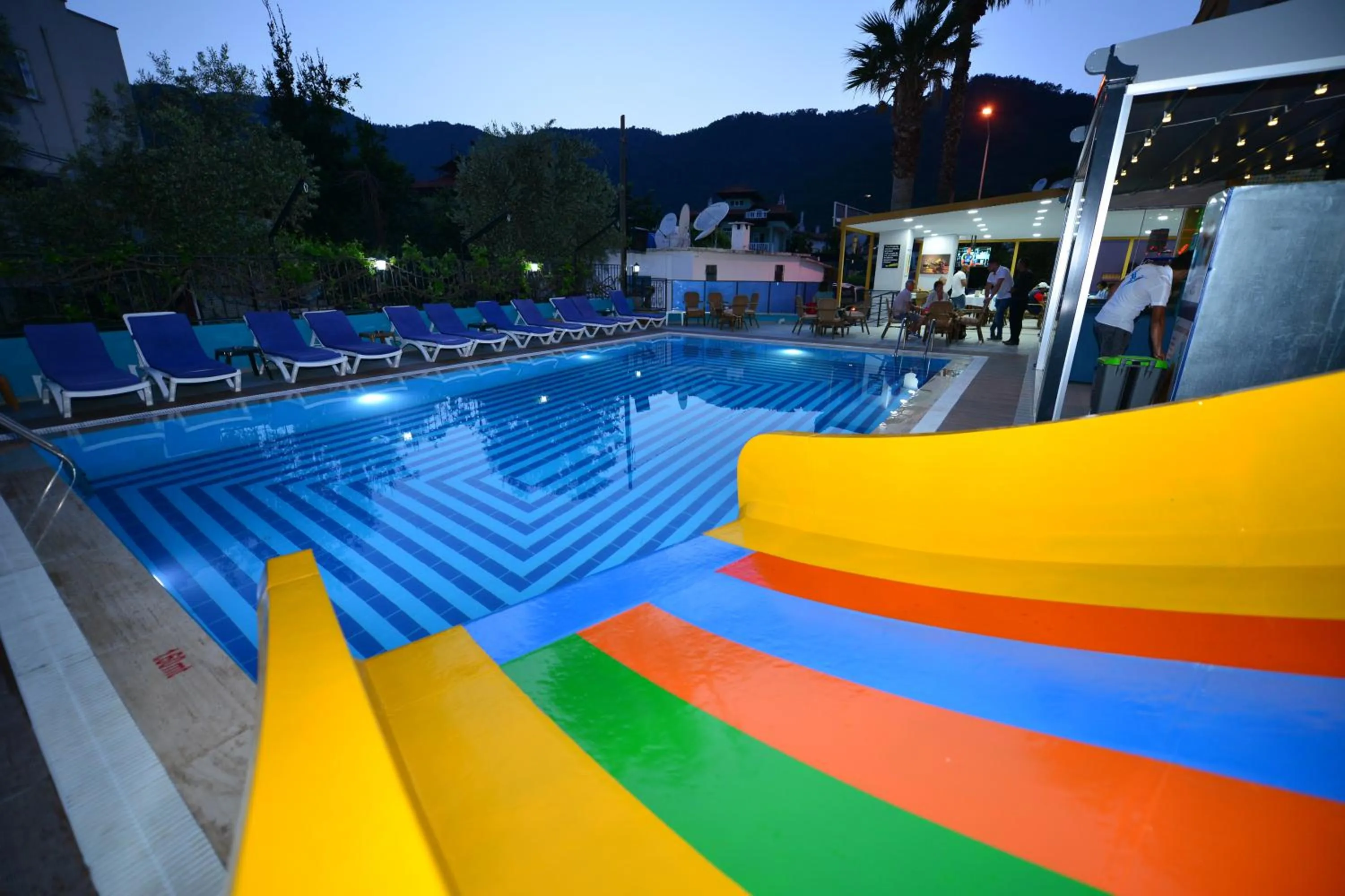 Pool view in Yade Luxe Hotel