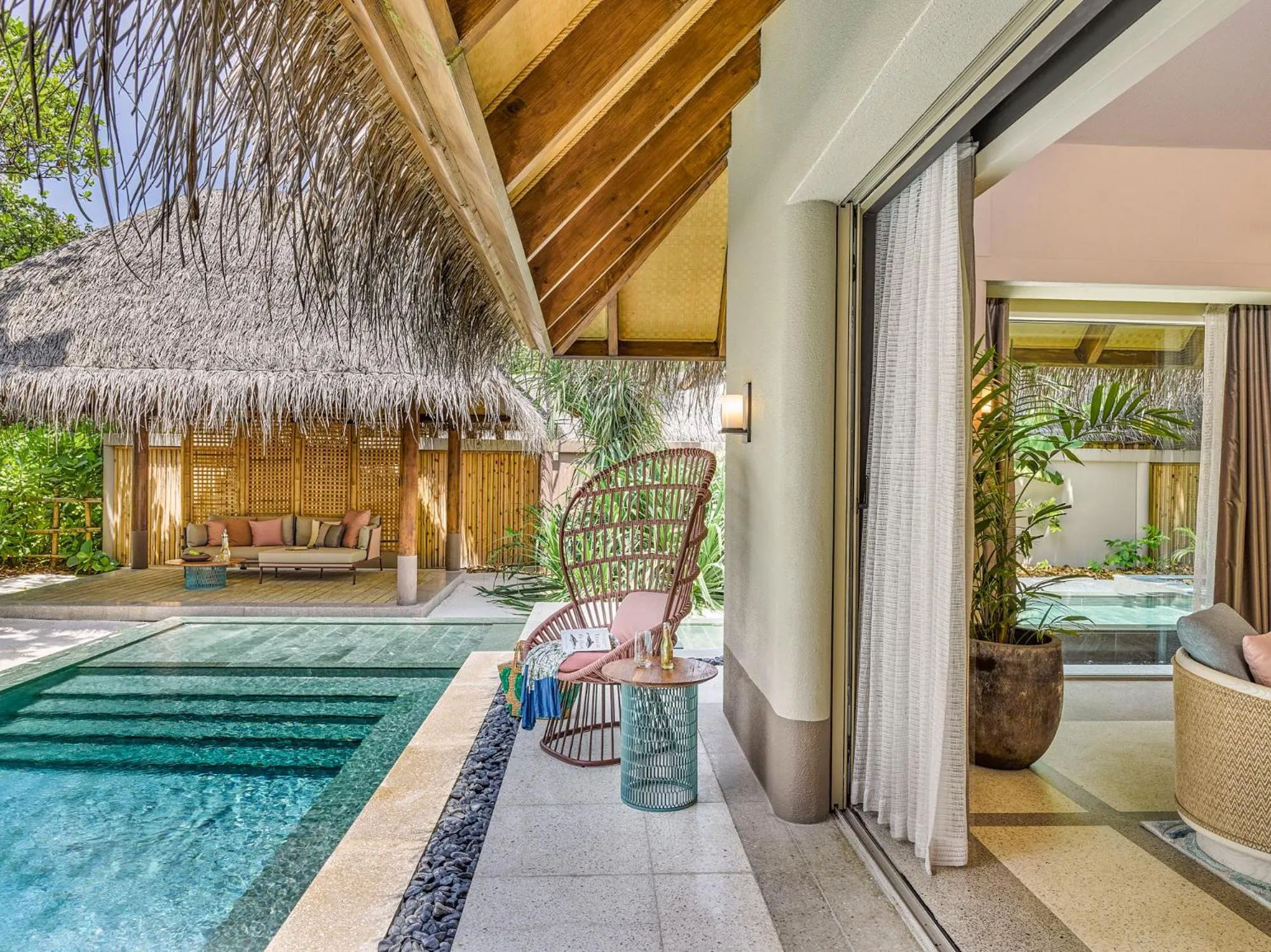 Patio in JOALI Maldives