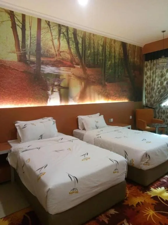 Bed in Hotel Holmes Gp