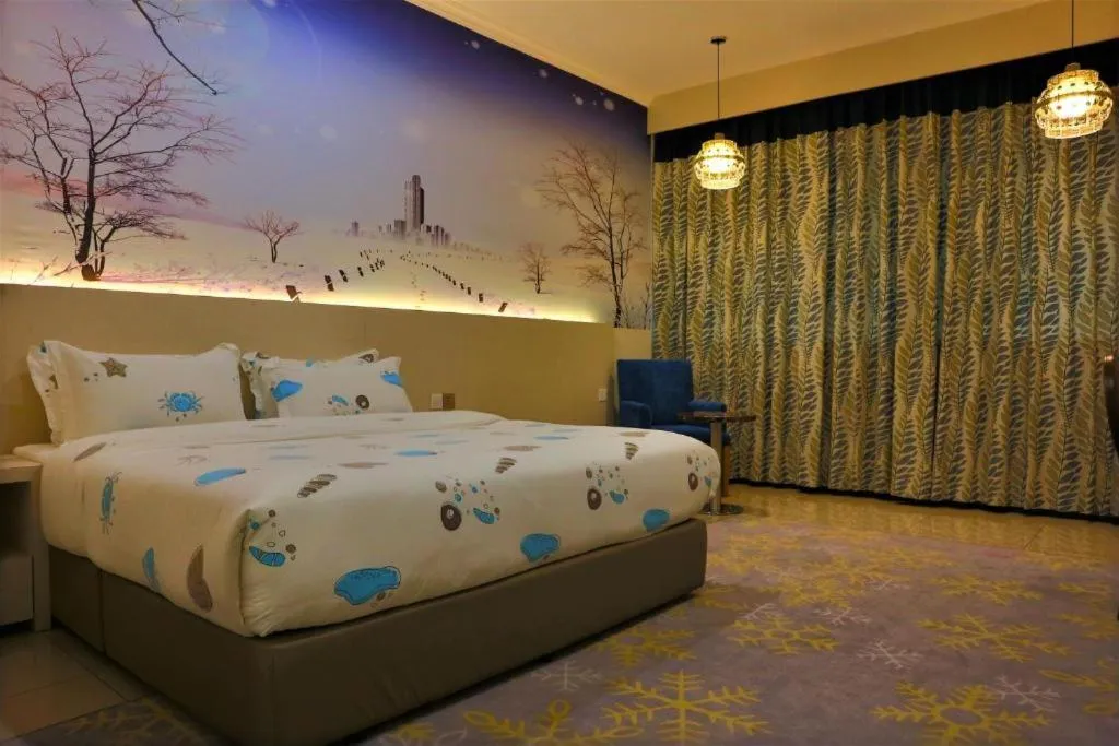 Bed in Hotel Holmes Gp