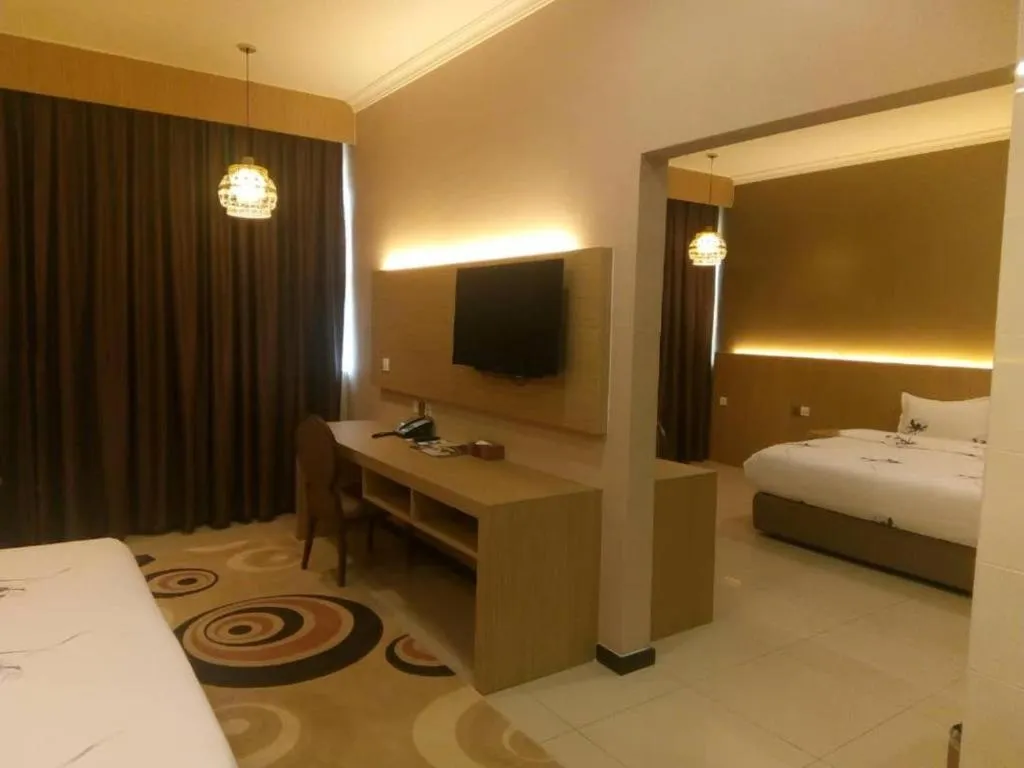 Bed in Hotel Holmes Gp