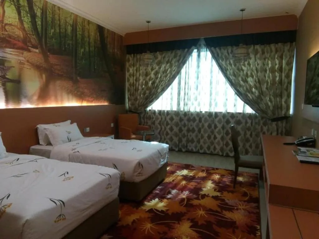 Bed in Hotel Holmes Gp