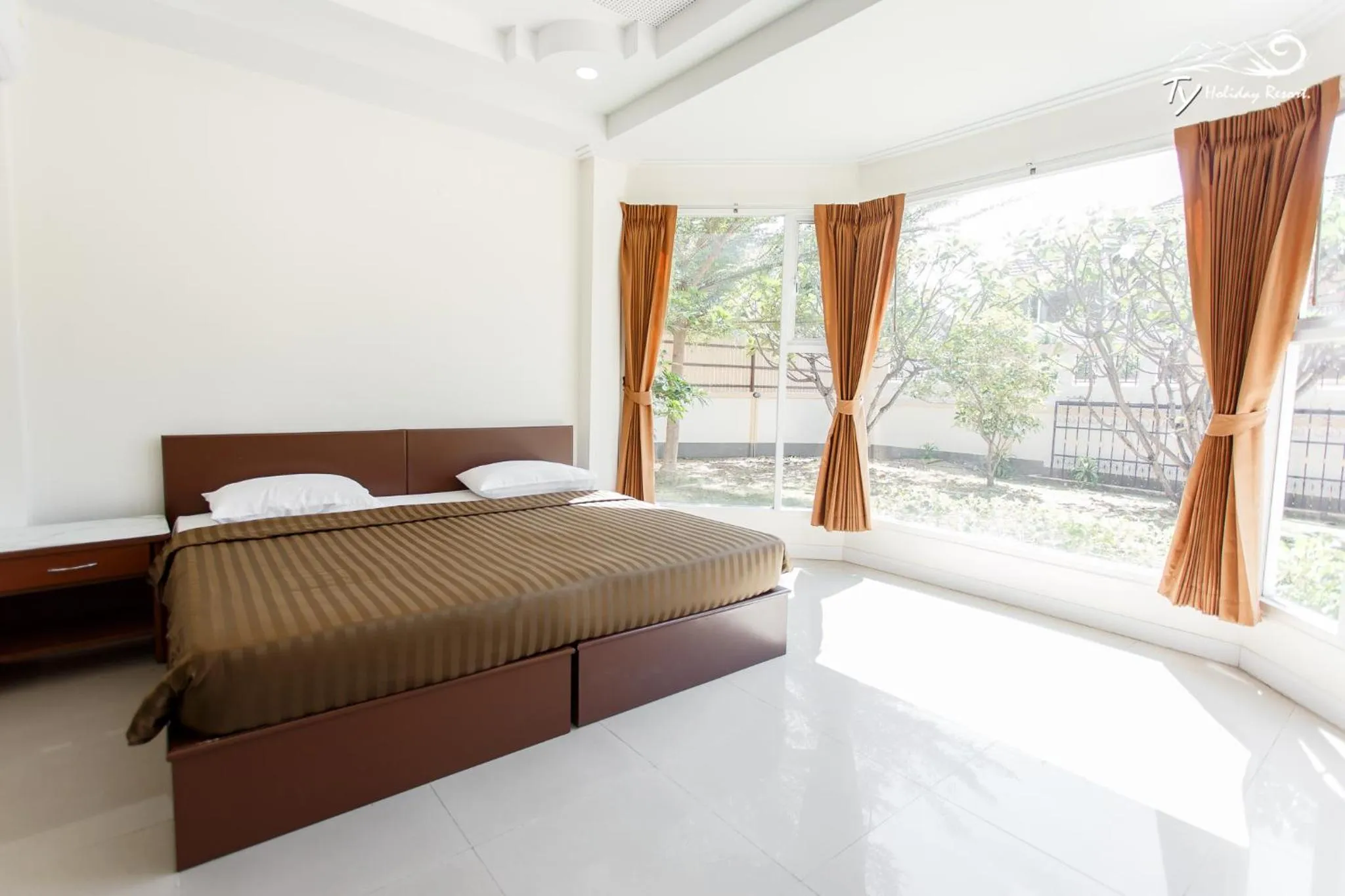 Bed in TY Holiday Resort