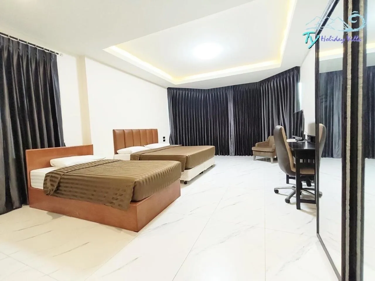 Bed in TY Holiday Resort