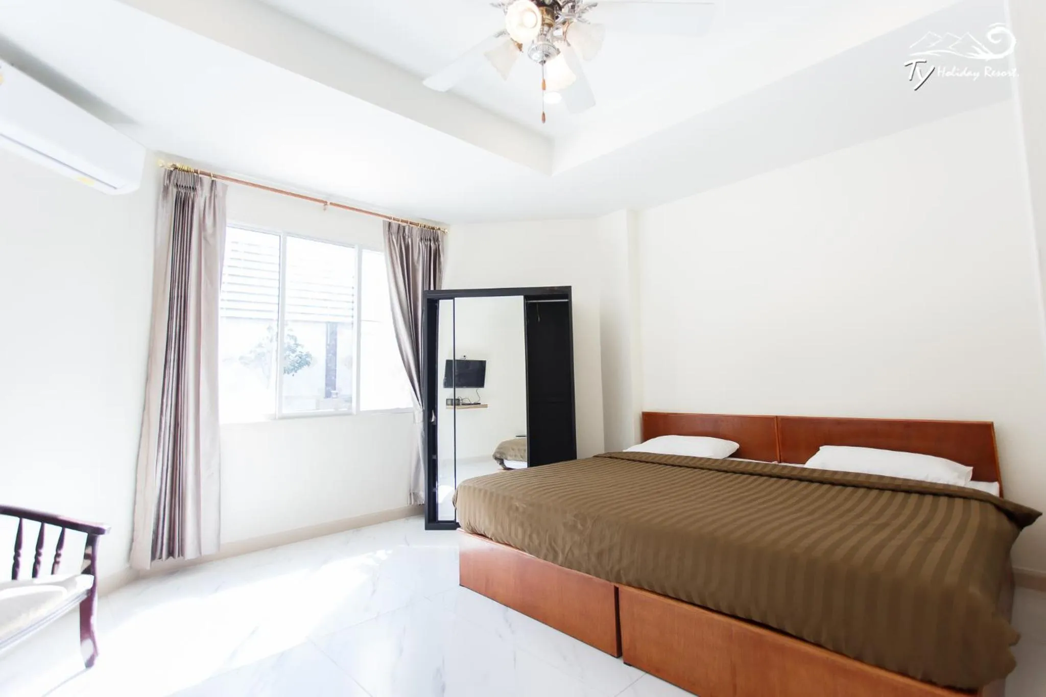 Bed in TY Holiday Resort